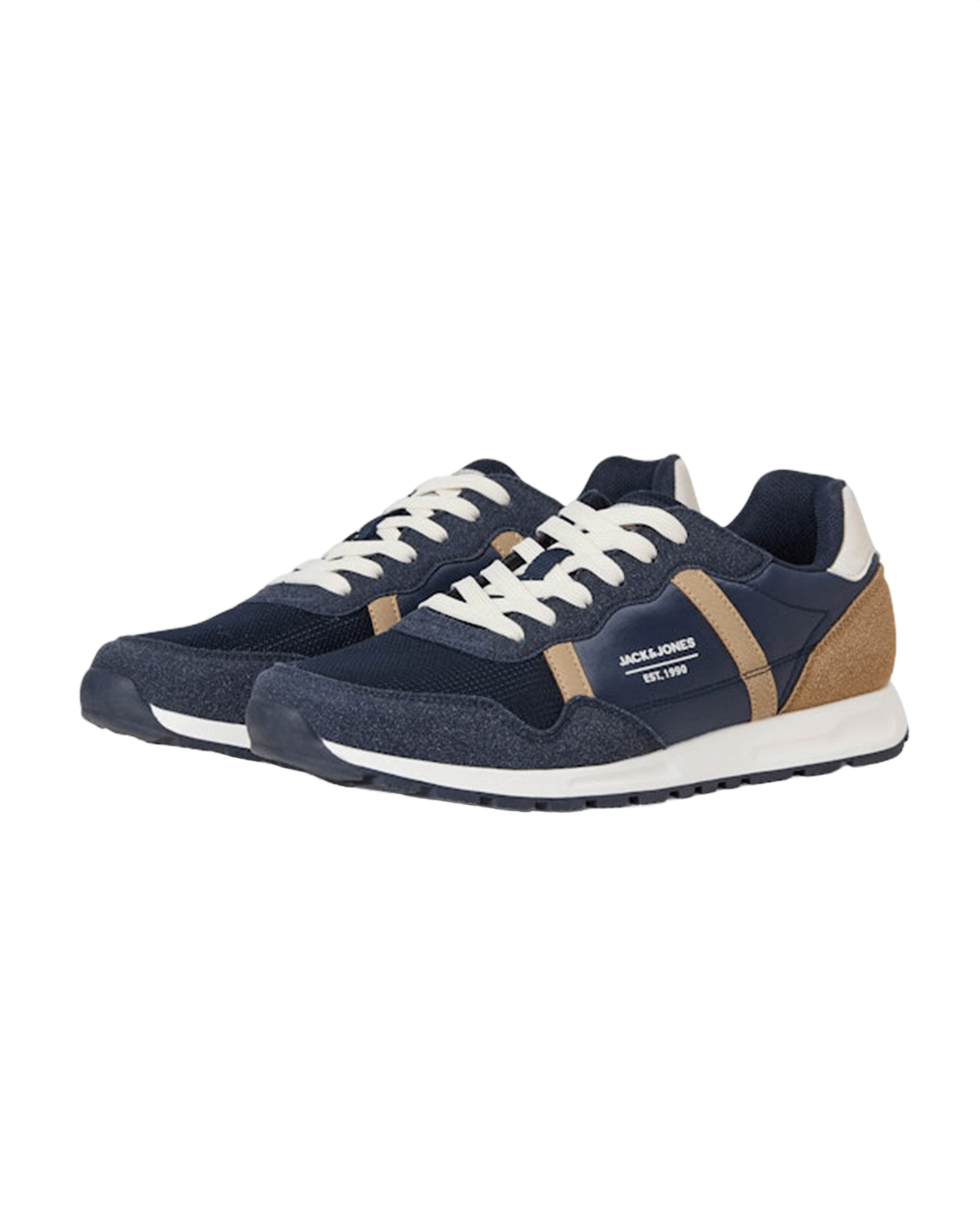 Jack & Jones Shoes Jack & Jones Blue Harrow Combo Trainers