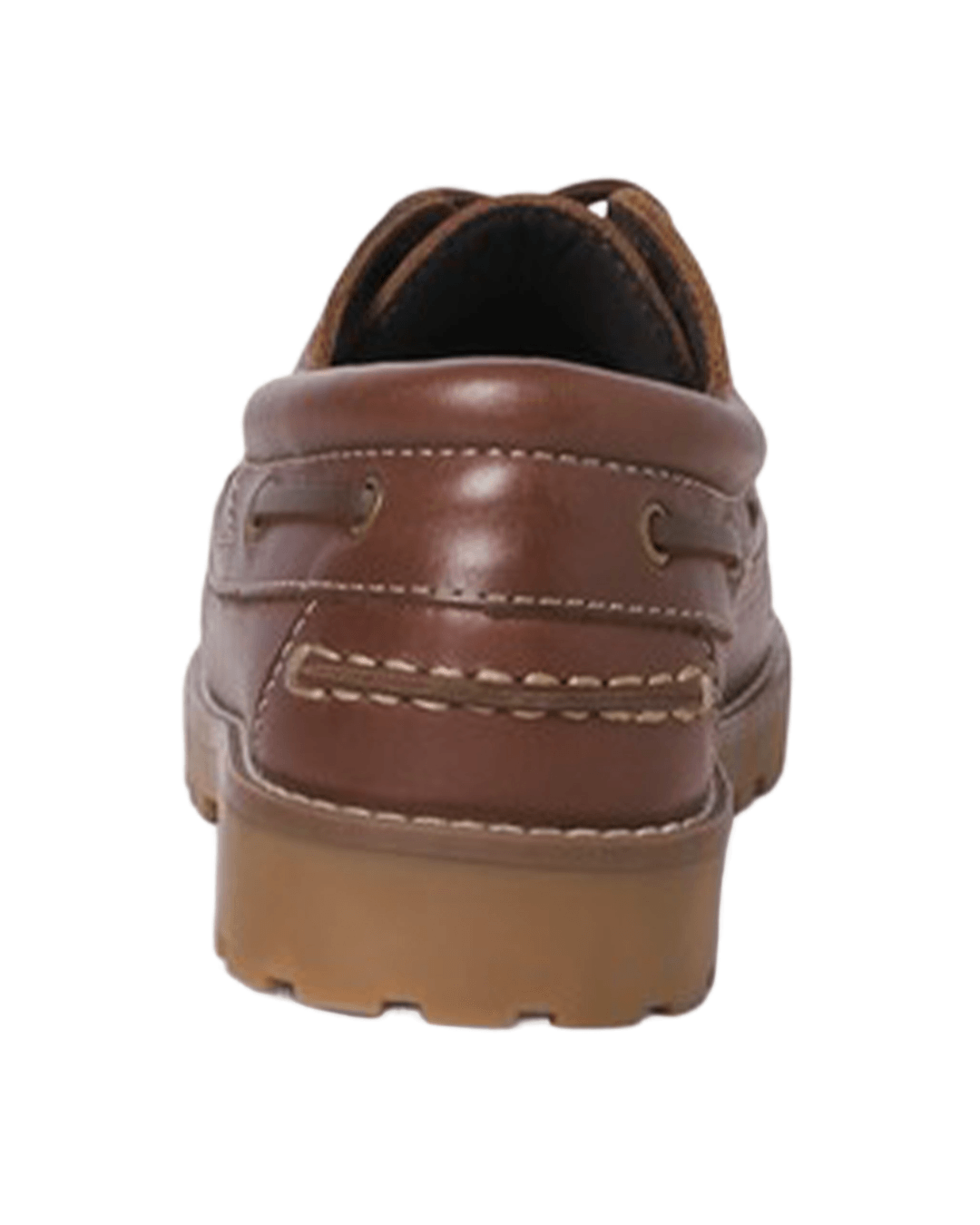 Jack & Jones Shoes Jack & Jones Brown Brooklyn Leather Boat Shoes