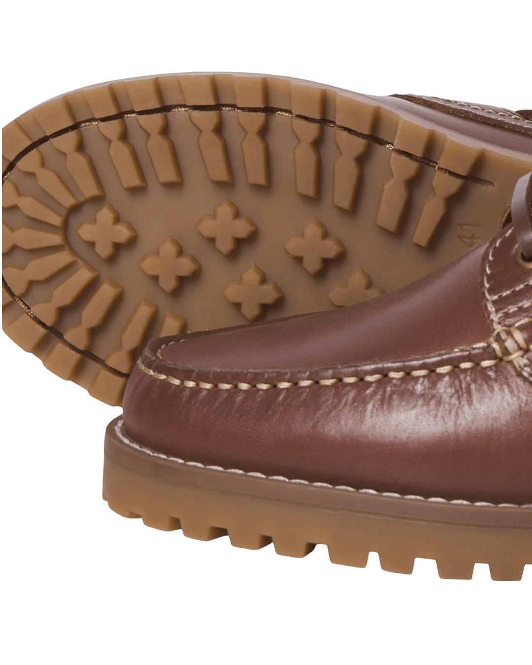 Jack & Jones Shoes Jack & Jones Brown Brooklyn Leather Boat Shoes