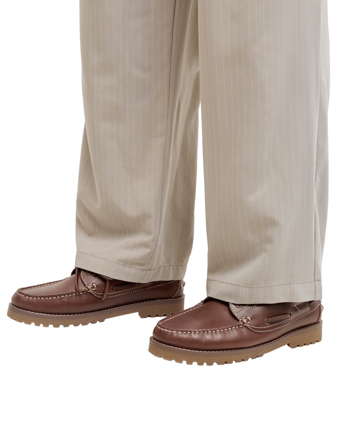 Jack & Jones Shoes Jack & Jones Brown Brooklyn Leather Boat Shoes