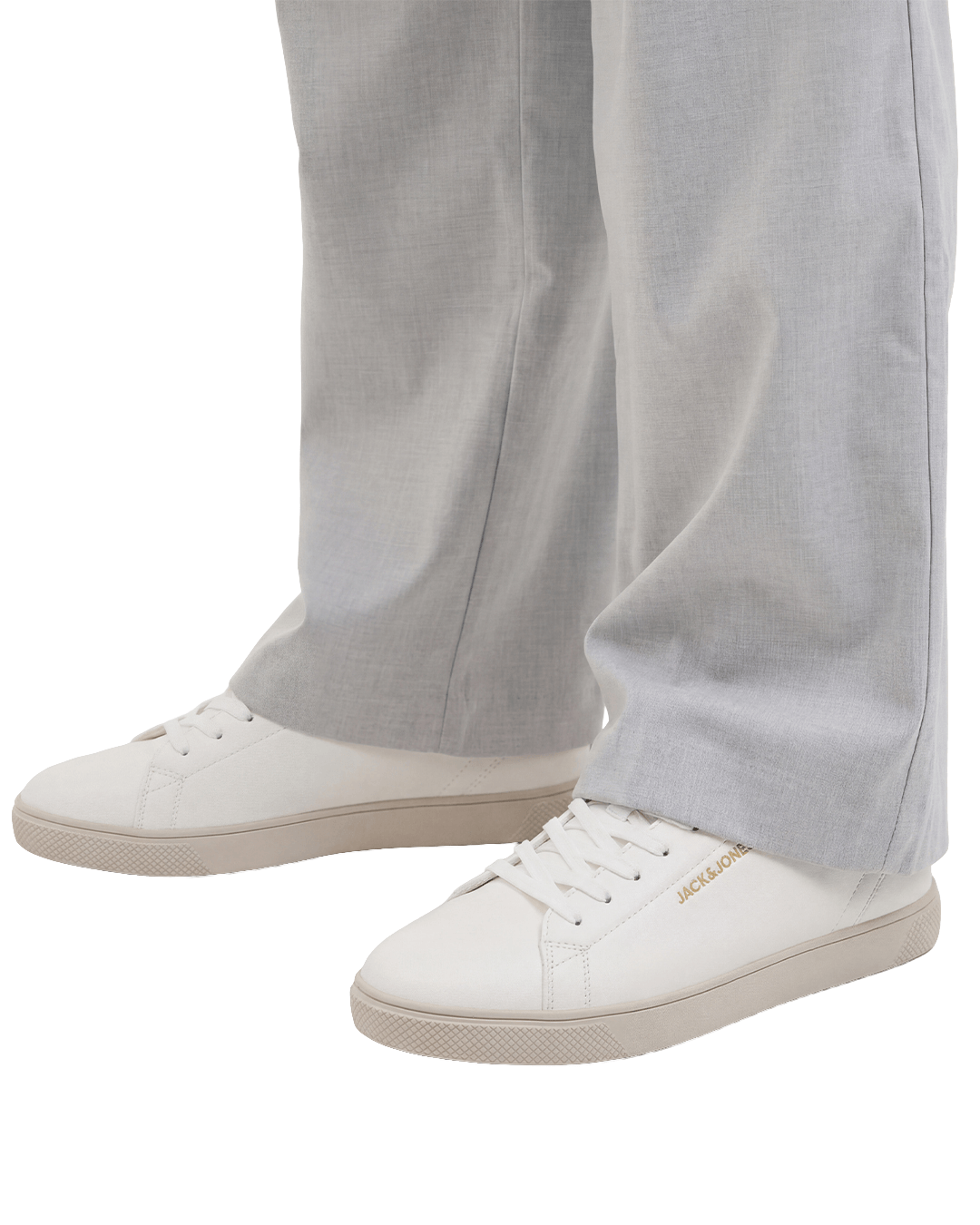 Jack & Jones Shoes Jack & Jones White Bosley PU Trainers