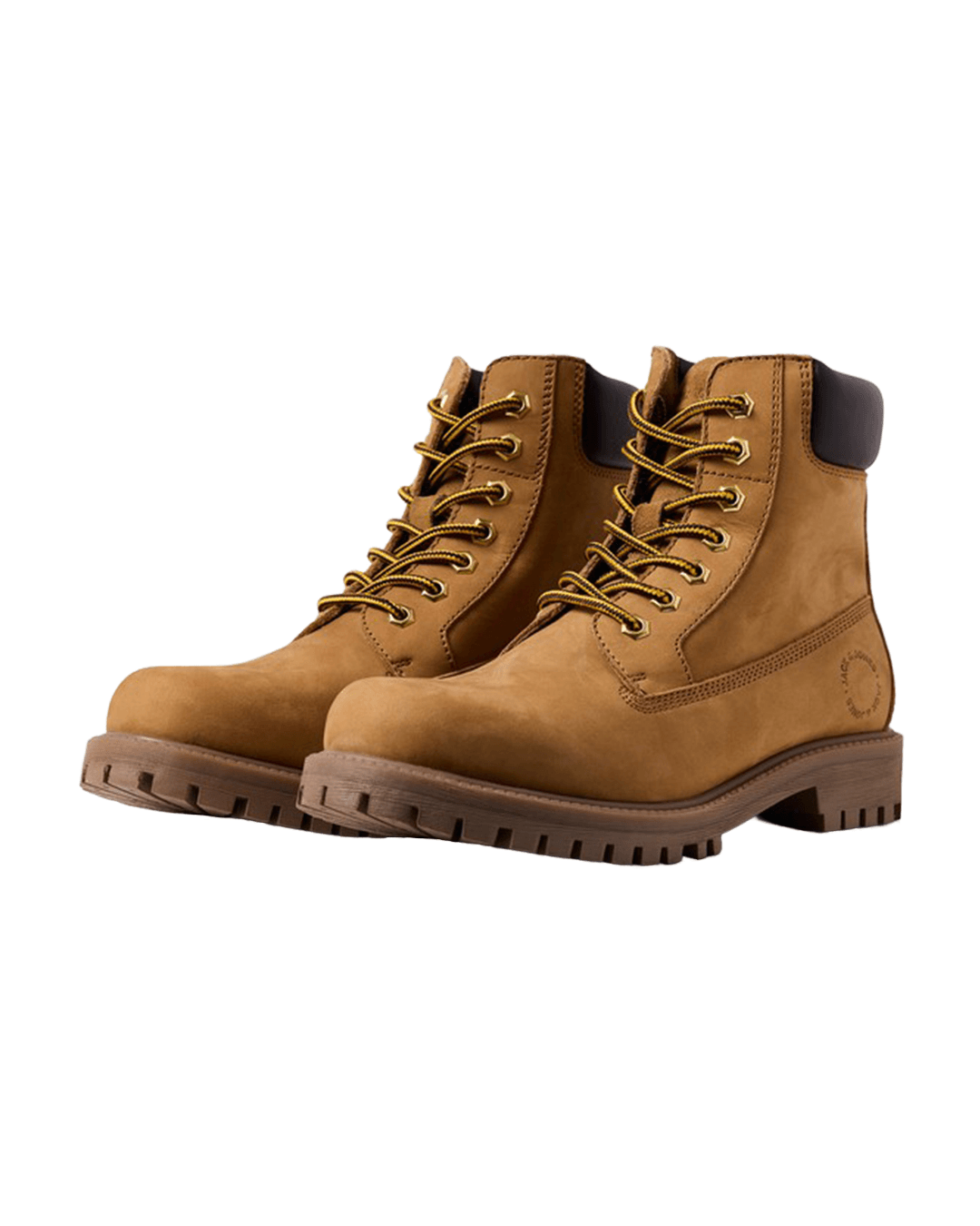 Jack & Jones Shoes Jack & Jones Yellow Montana Leather Boots