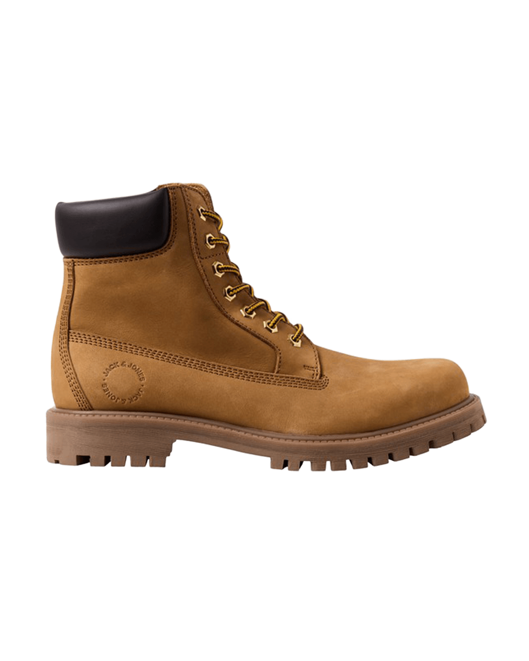 Jack & Jones Shoes Jack & Jones Yellow Montana Leather Boots