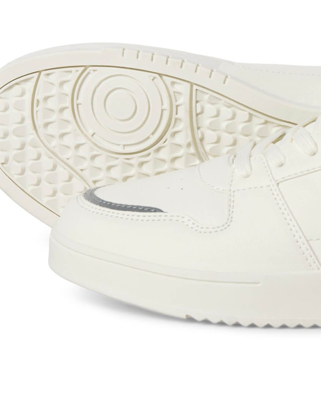 Jack & Jones Shoes JFWEALING PU SNEAKER NOOS MARSHMALLOW COGNAC