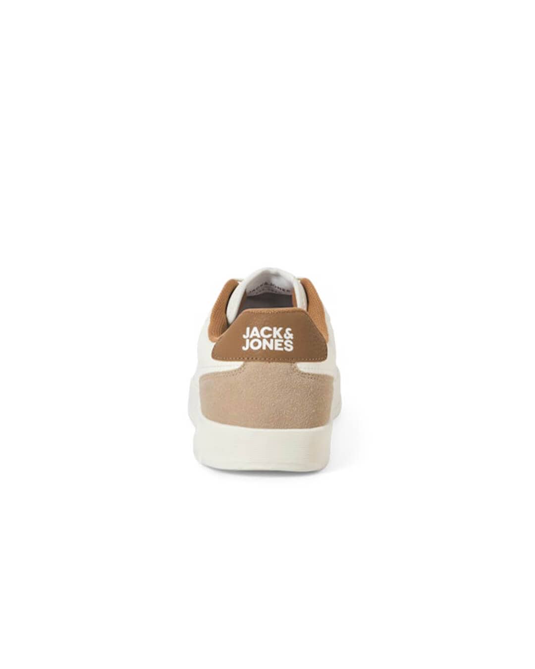 Jack & Jones Shoes JFWEALING PU SNEAKER NOOS MARSHMALLOW COGNAC