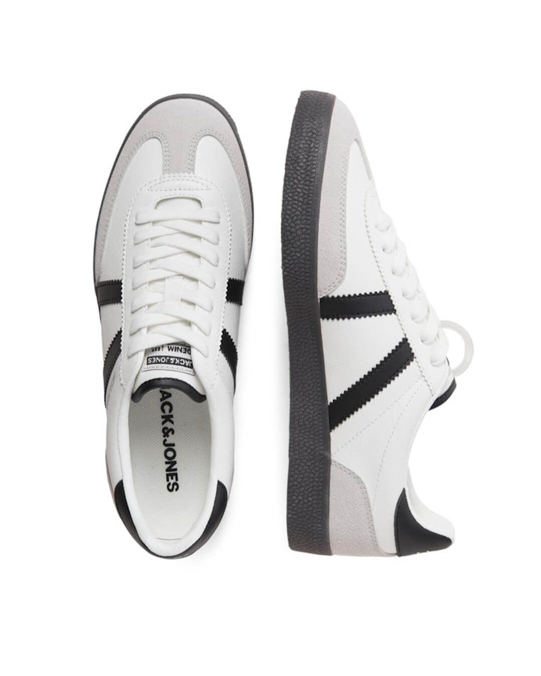 Jack & Jones Shoes JFWMAMBO PU SPECIAL NOOS BRIGHT WHITE ANTHRACITE