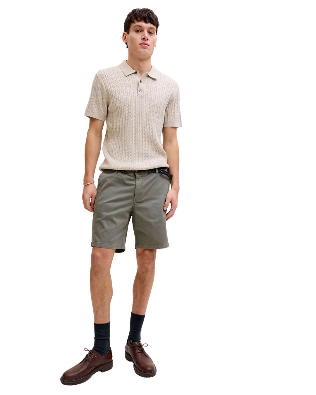 Jack&Jones Shorts Jack&Jones Green Vance Chino