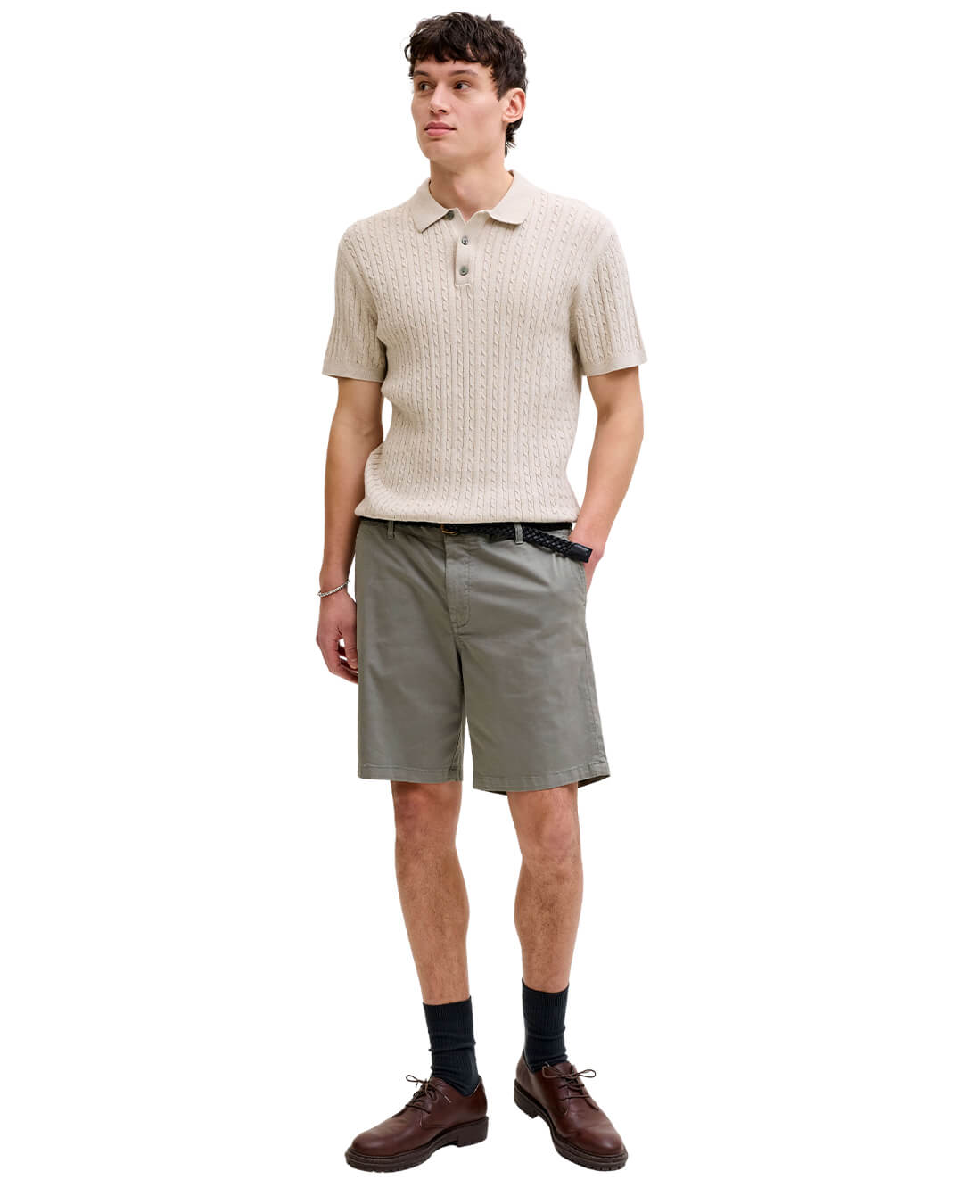 Jack&Jones Shorts Jack&Jones Green Vance Chino