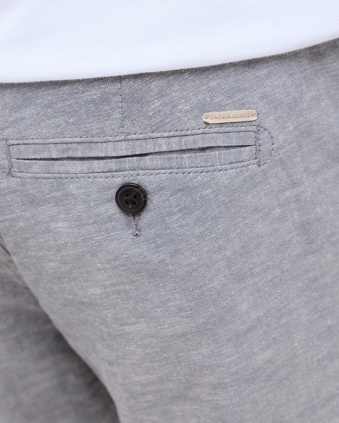 Jack&Jones Shorts Jack&Jones Grey Linen Blend Short