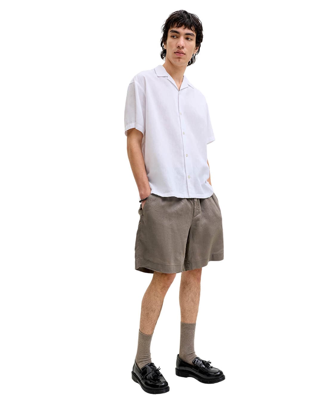 Jack & Jones Shorts Jack & Jones Kaki  Jpstbill Lawrence Short