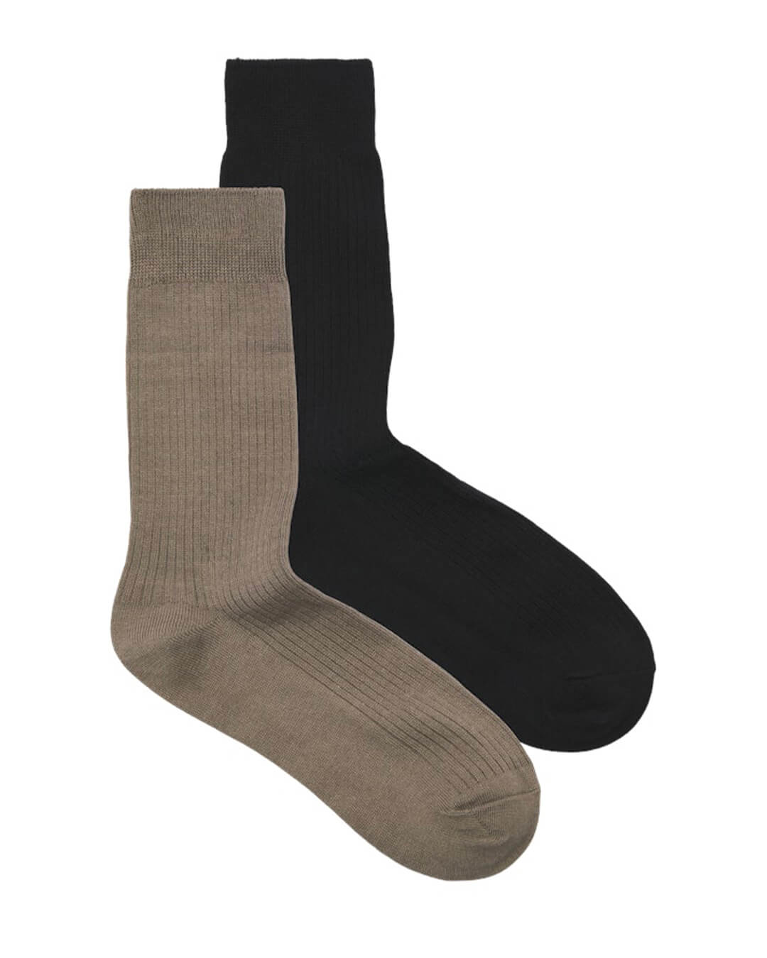 Jack & Jones Socks One Size JAC PREMIUM SOCKS 2 PACK NOOS BLACK BEAUTY STONE GREY