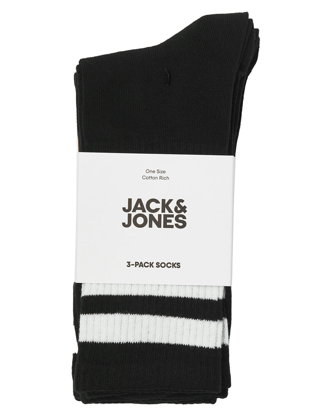 Jack&Jones Socks One Size Jack&Jones Black 3 Pack Socks