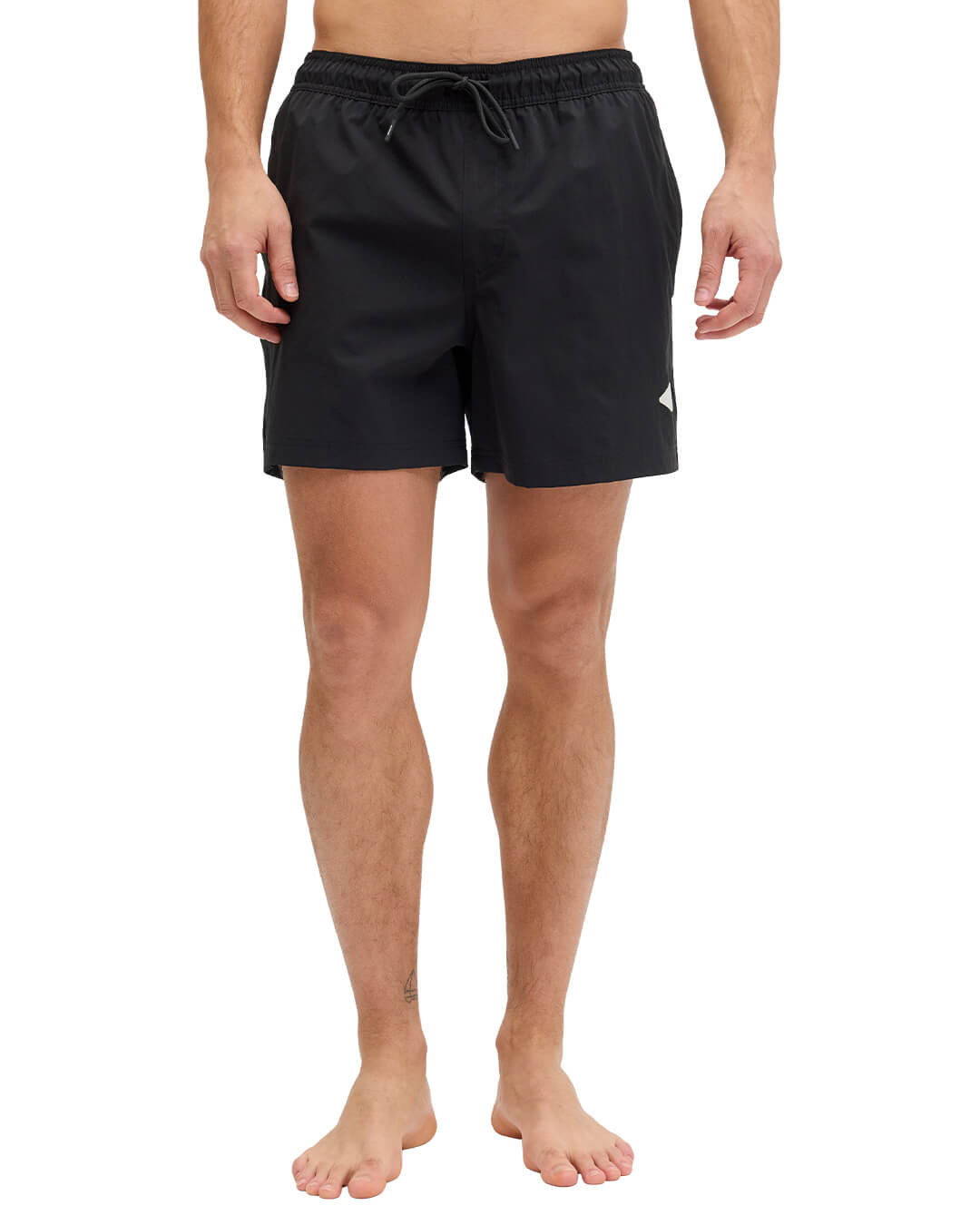 Jack & Jones Swimwear Jack & Jones Jpstmaui Tropic Solid Swim Shorts Reg Sn Black