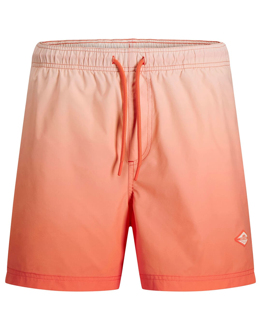 Jack & Jones Swimwear Jack & Jones Orange  Jpstmaui Horizon Dip Dye Swim Shorts