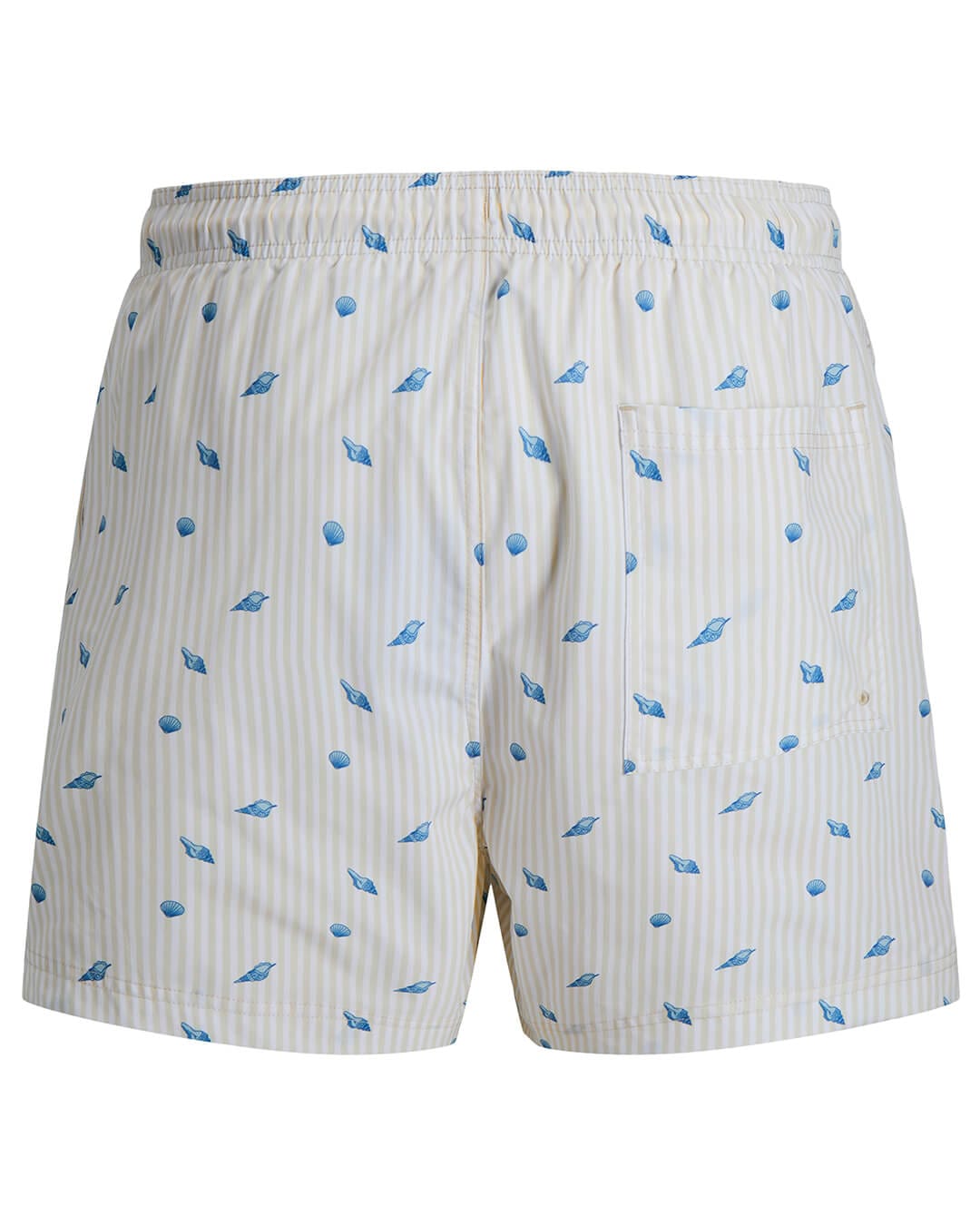 Jack & Jones Swimwear Jack & Jones White Jpstmaui Breeze Mini Stripe Swim Short
