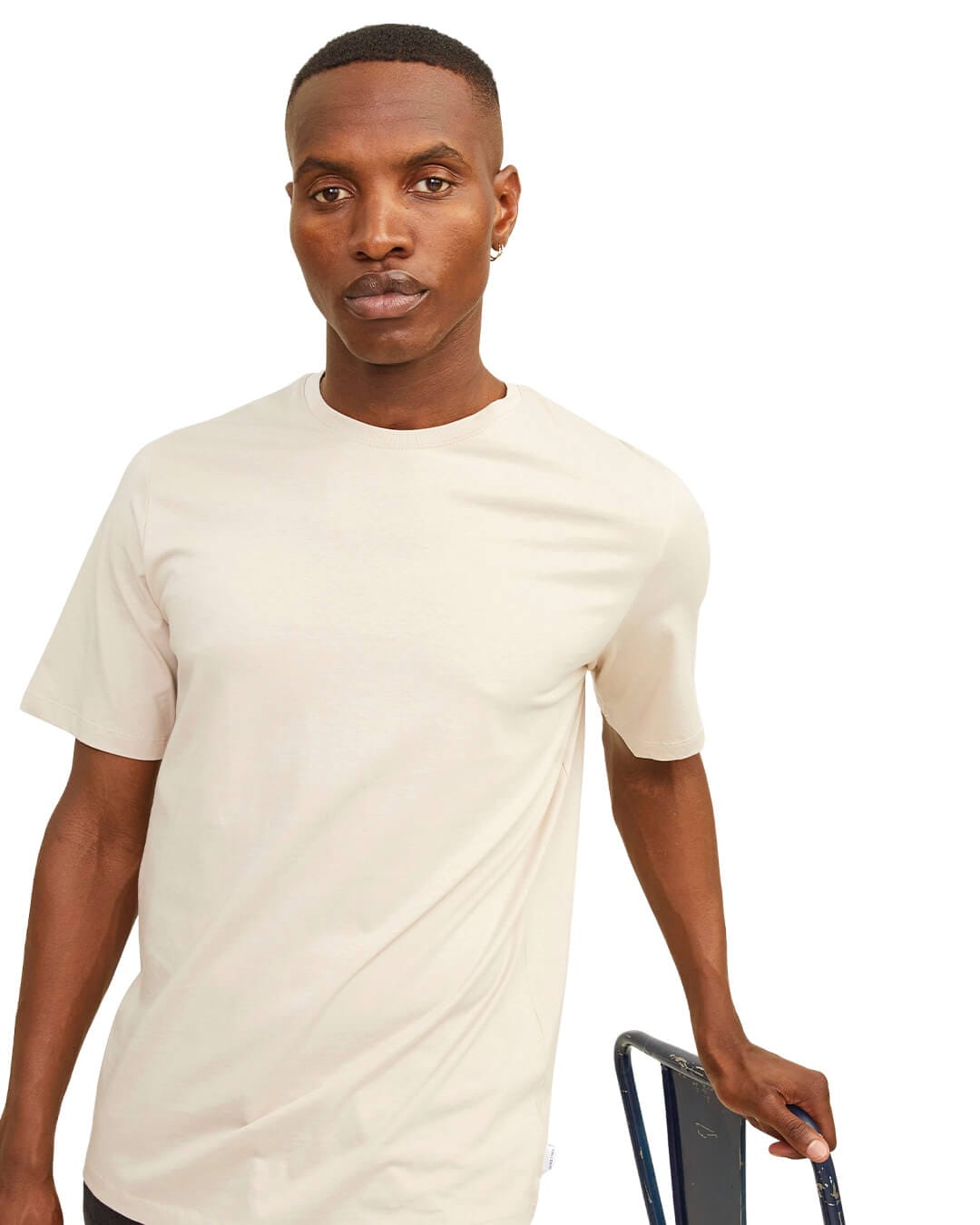 Jack&Jones T-Shirts Jack&Jones Beige Basic T-Shirt