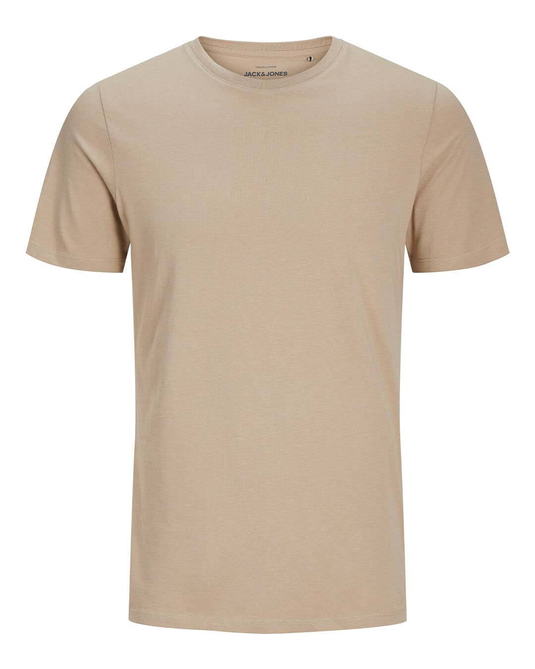 Jack&Jones T-Shirts Jack&Jones Beige Basic T-Shirt