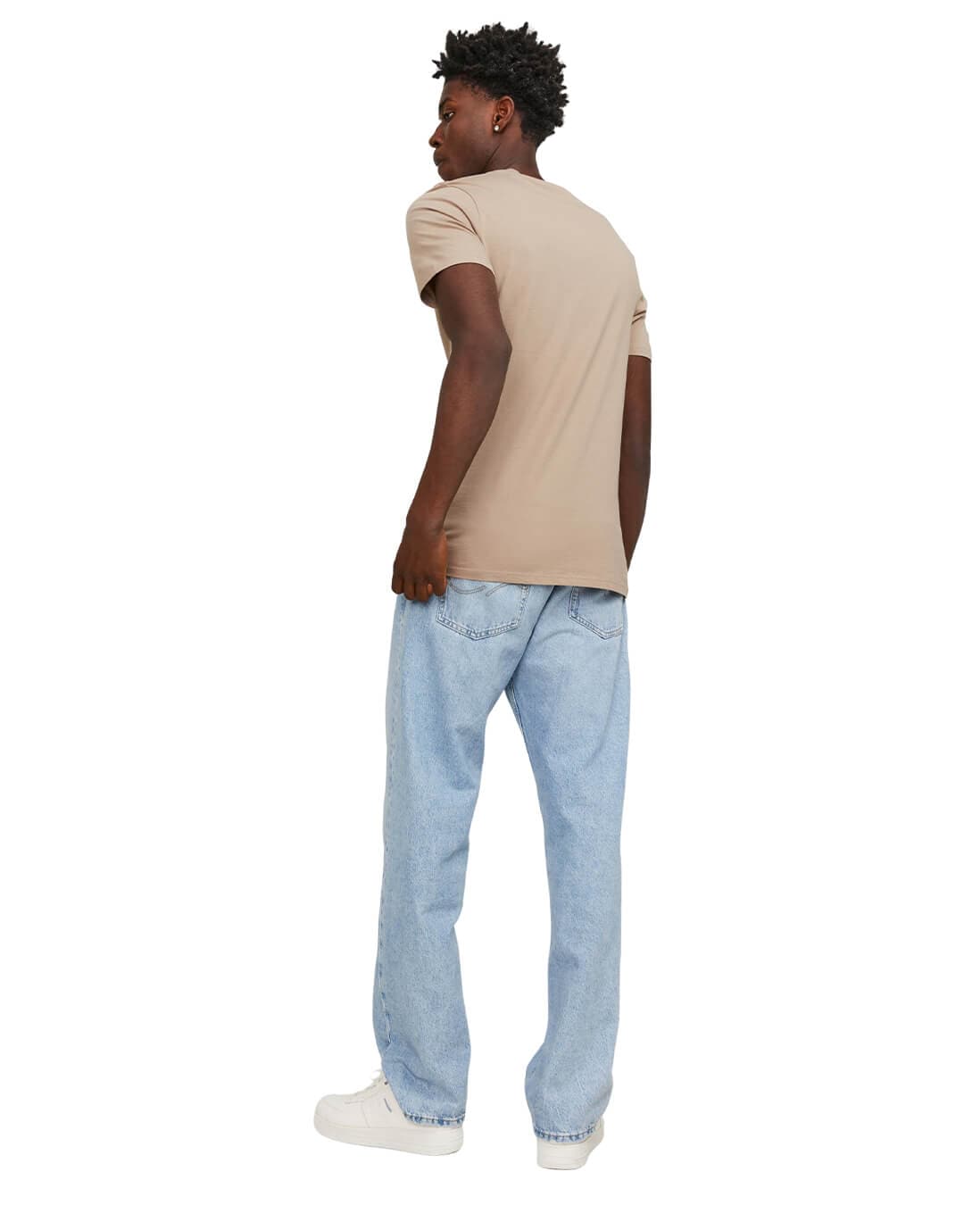 Jack&Jones T-Shirts Jack&Jones Beige Basic T-Shirt