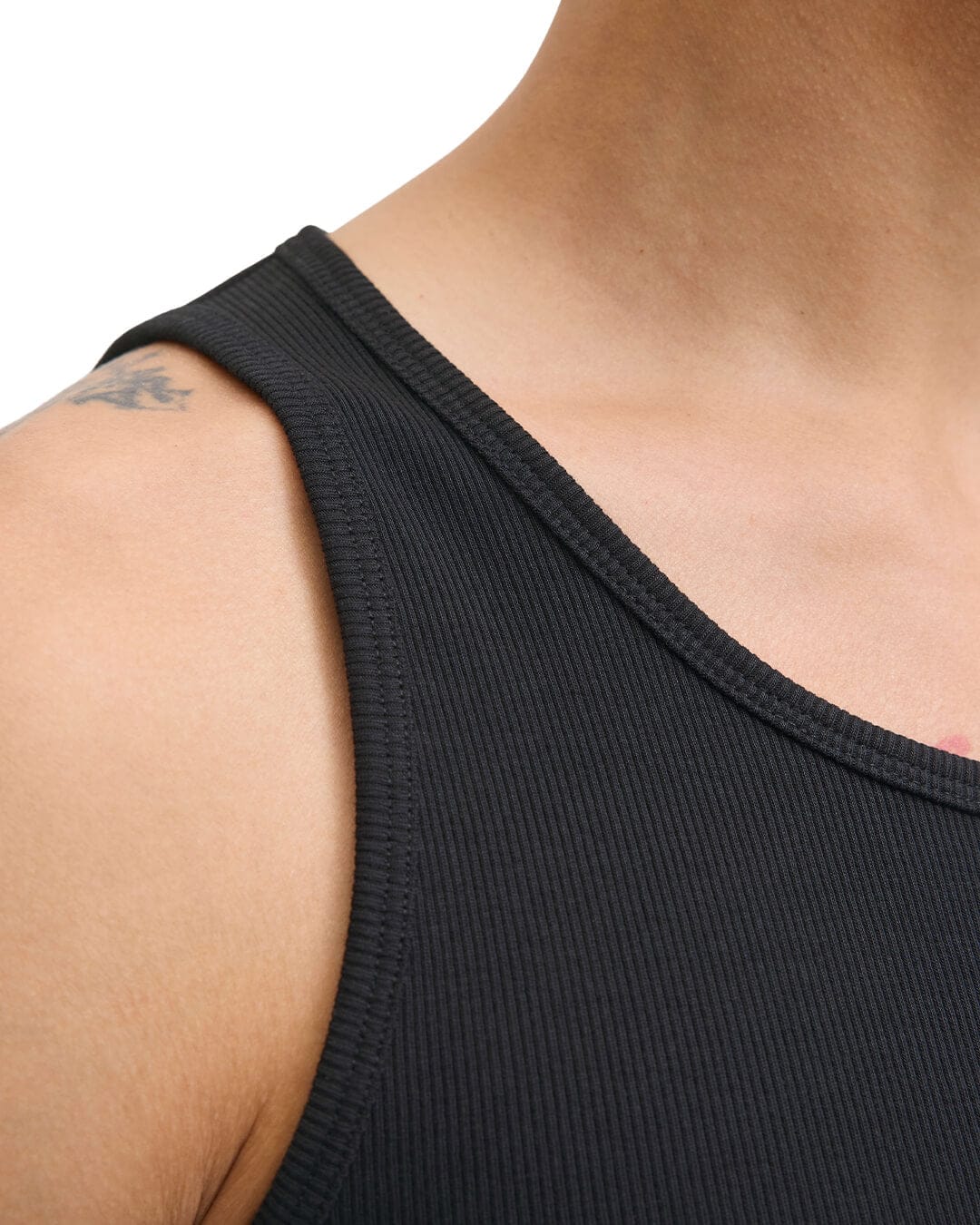 Jack & Jones T-Shirts Jack & Jones Black Jornorrebro Rib Tank Top