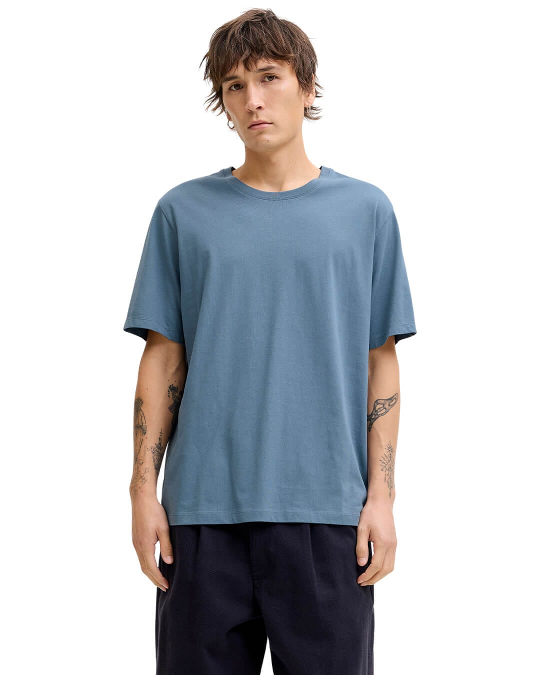 Jack&Jones T-Shirts Jack&Jones Blue Mirage Basic T-Shirt