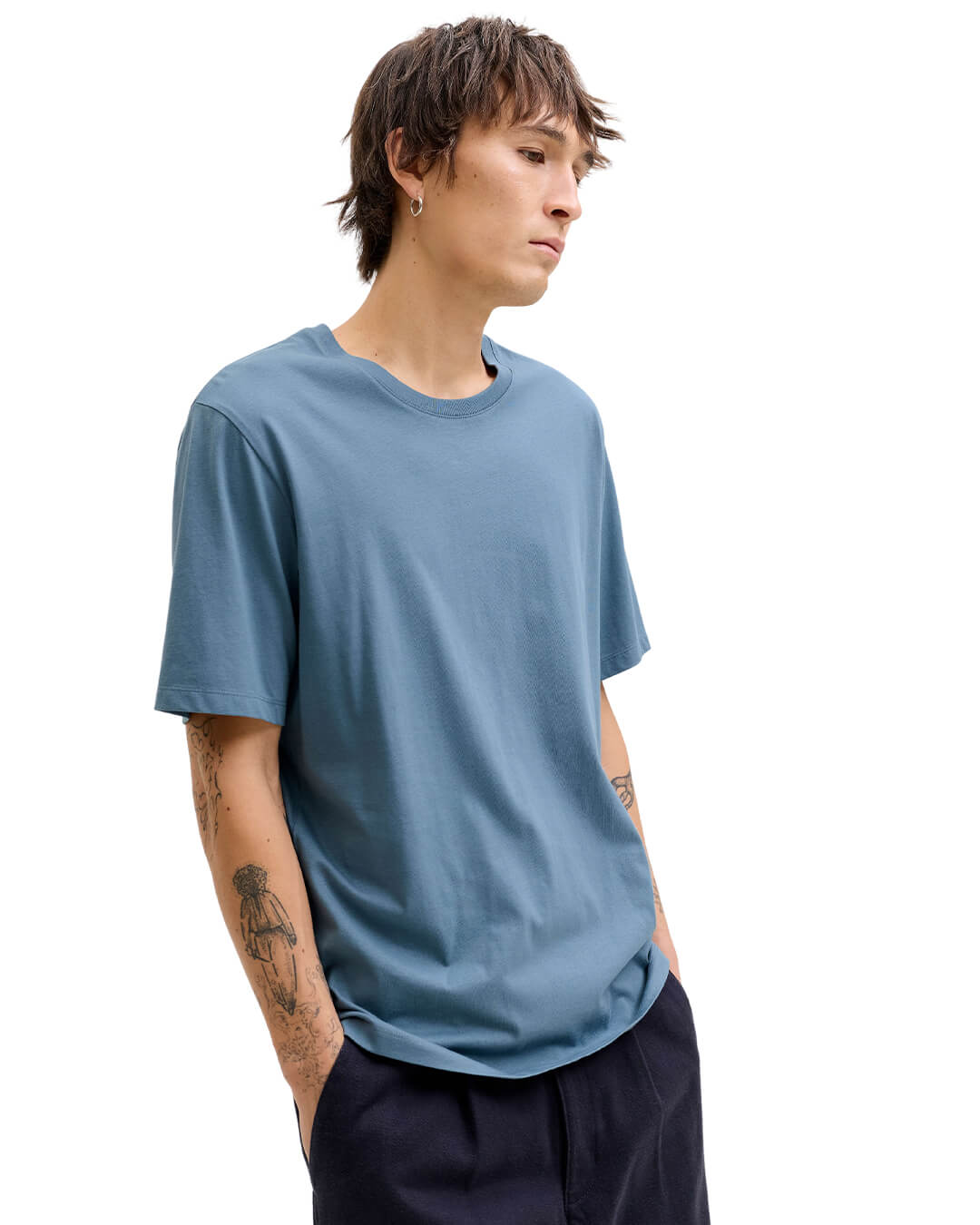 Jack&Jones T-Shirts Jack&Jones Blue Mirage Basic T-Shirt