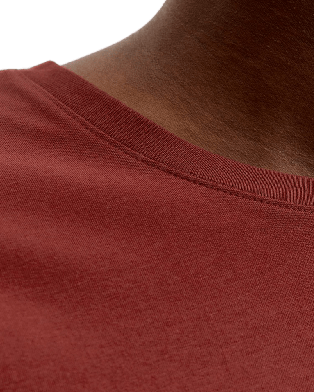 Jack & Jones T-Shirts Jack & Jones Brown Organic Basic Crew Neck T-Shirt