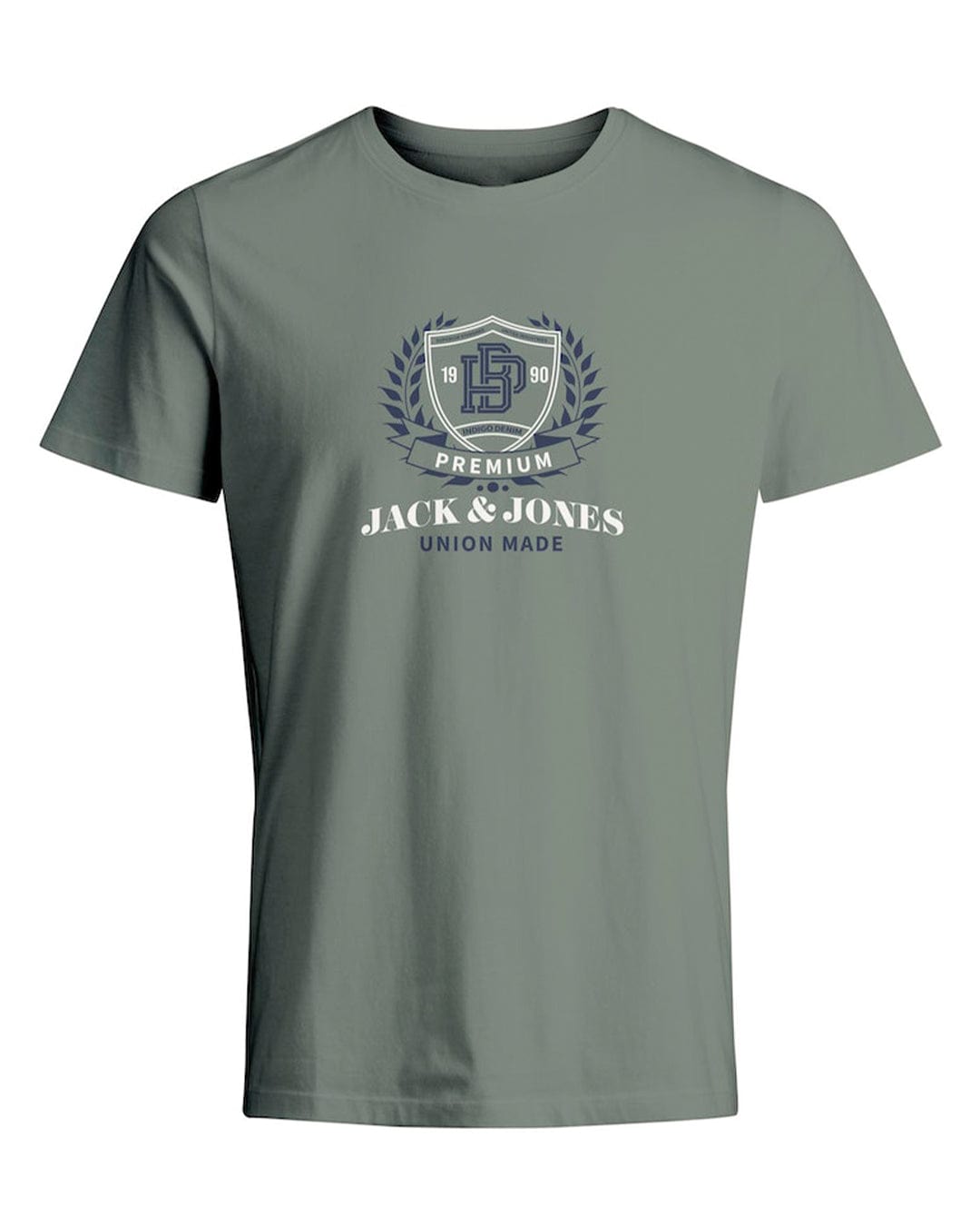 Jack &amp; Jones T-Shirts Jack &amp; Jones Cameron Green Crew Neck T-Shirt