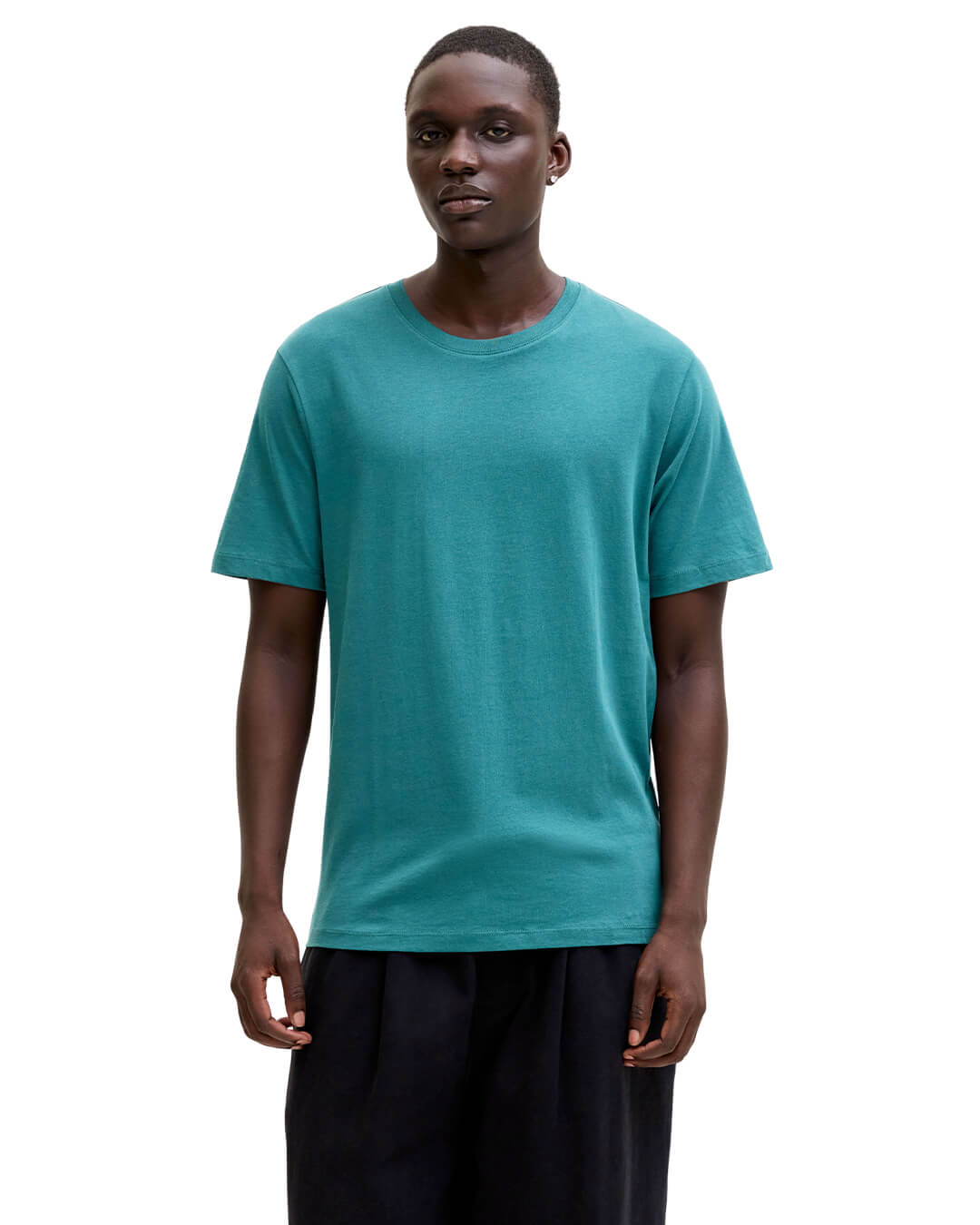 Jack&Jones T-Shirts Jack&Jones Green Basic T-Shirt