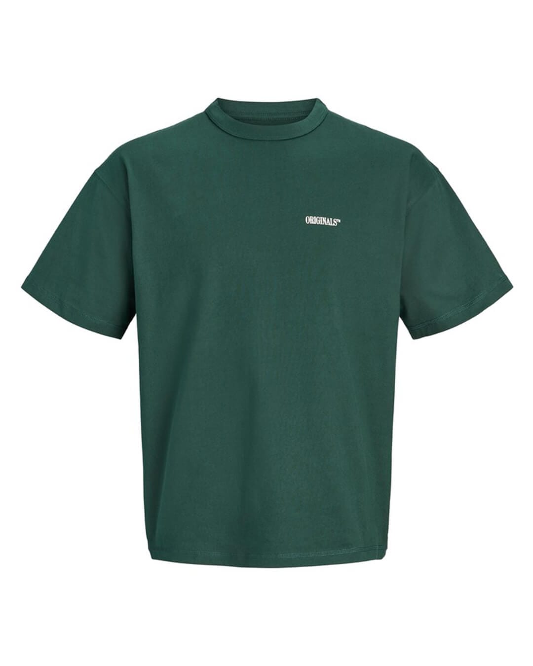 Jack & Jones T-Shirts Jack & Jones Green Frederiksberg Back Print T-Shirt