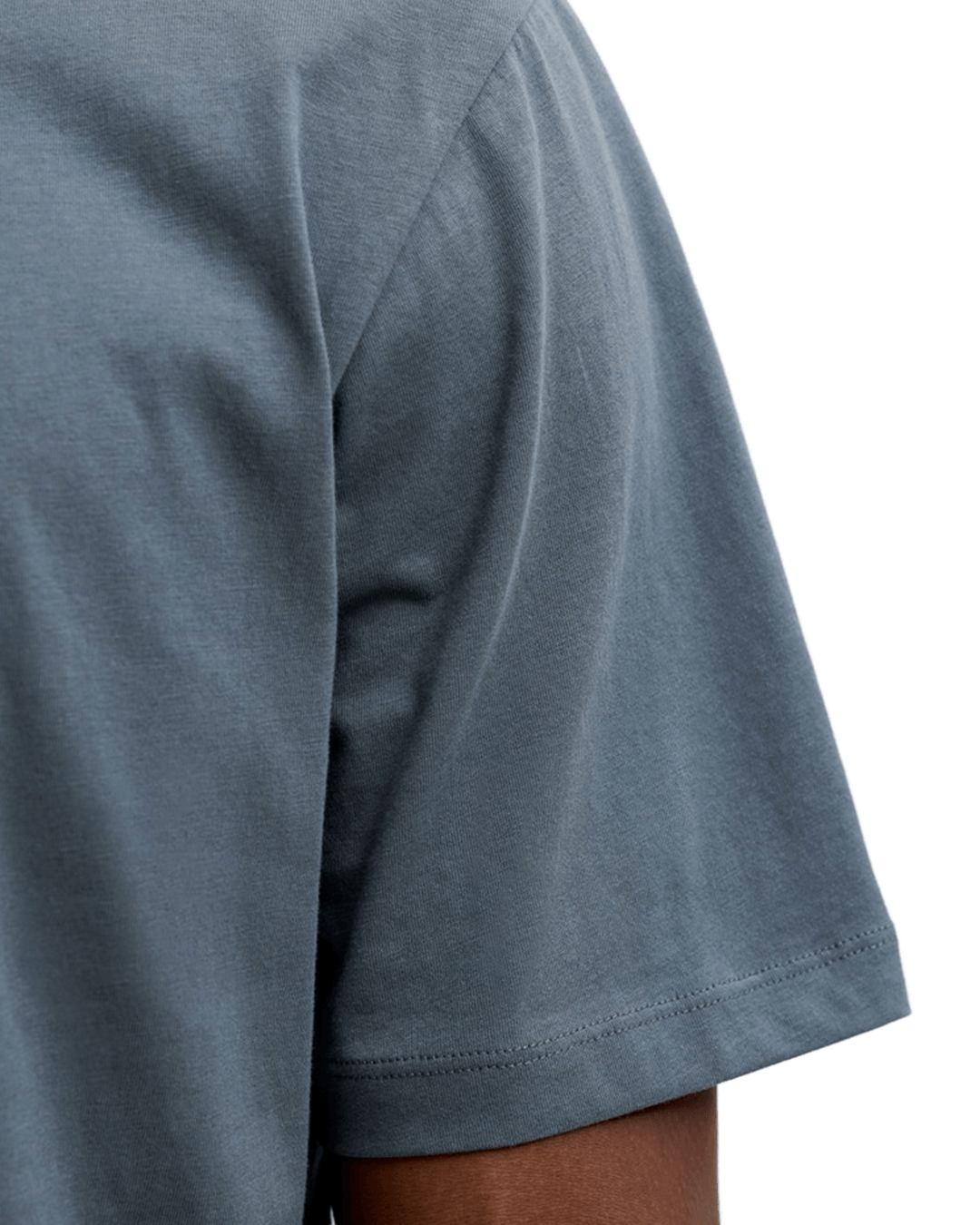 Jack & Jones T-Shirts Jack & Jones Grey Organic Basic Crew Neck T-Shirt