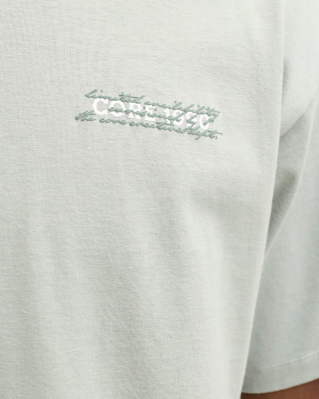 Jack & Jones T-Shirts Jack & Jones Jcoeterna Script Back Print Tee Ss Sa26 Aqua