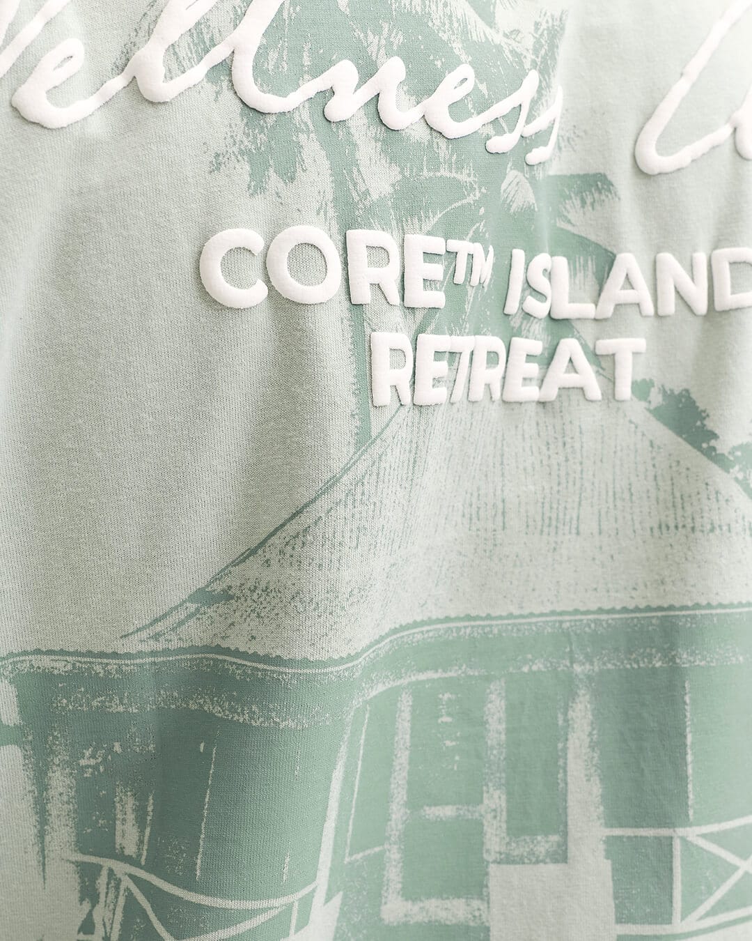Jack & Jones T-Shirts Jack & Jones Jcoeterna Script Back Print Tee Ss Sa26 Aqua
