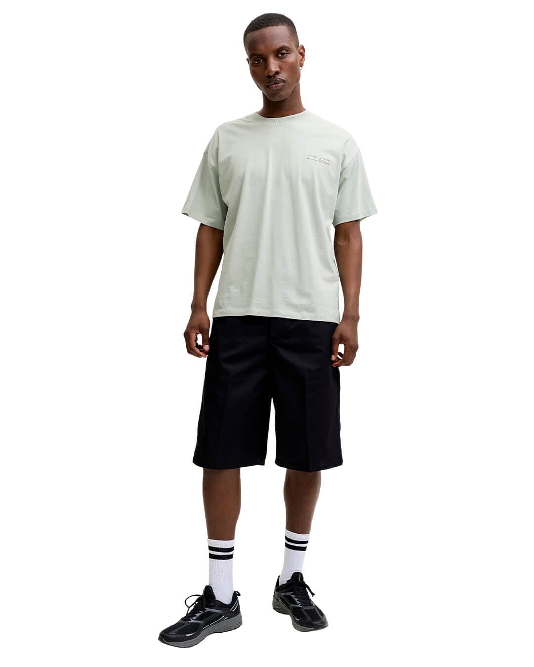 Jack & Jones T-Shirts Jack & Jones Jcoeterna Script Back Print Tee Ss Sa26 Aqua