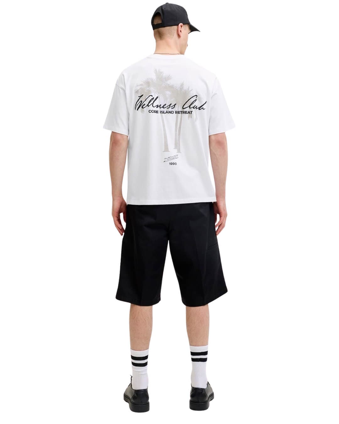 Jack & Jones T-Shirts Jack & Jones Jcoeterna Script Back Print Tee Ss Sa26 Bright