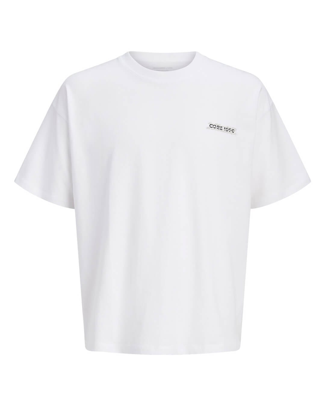 Jack & Jones T-Shirts Jack & Jones Jcoeterna Script Back Print Tee Ss Sa26 Bright
