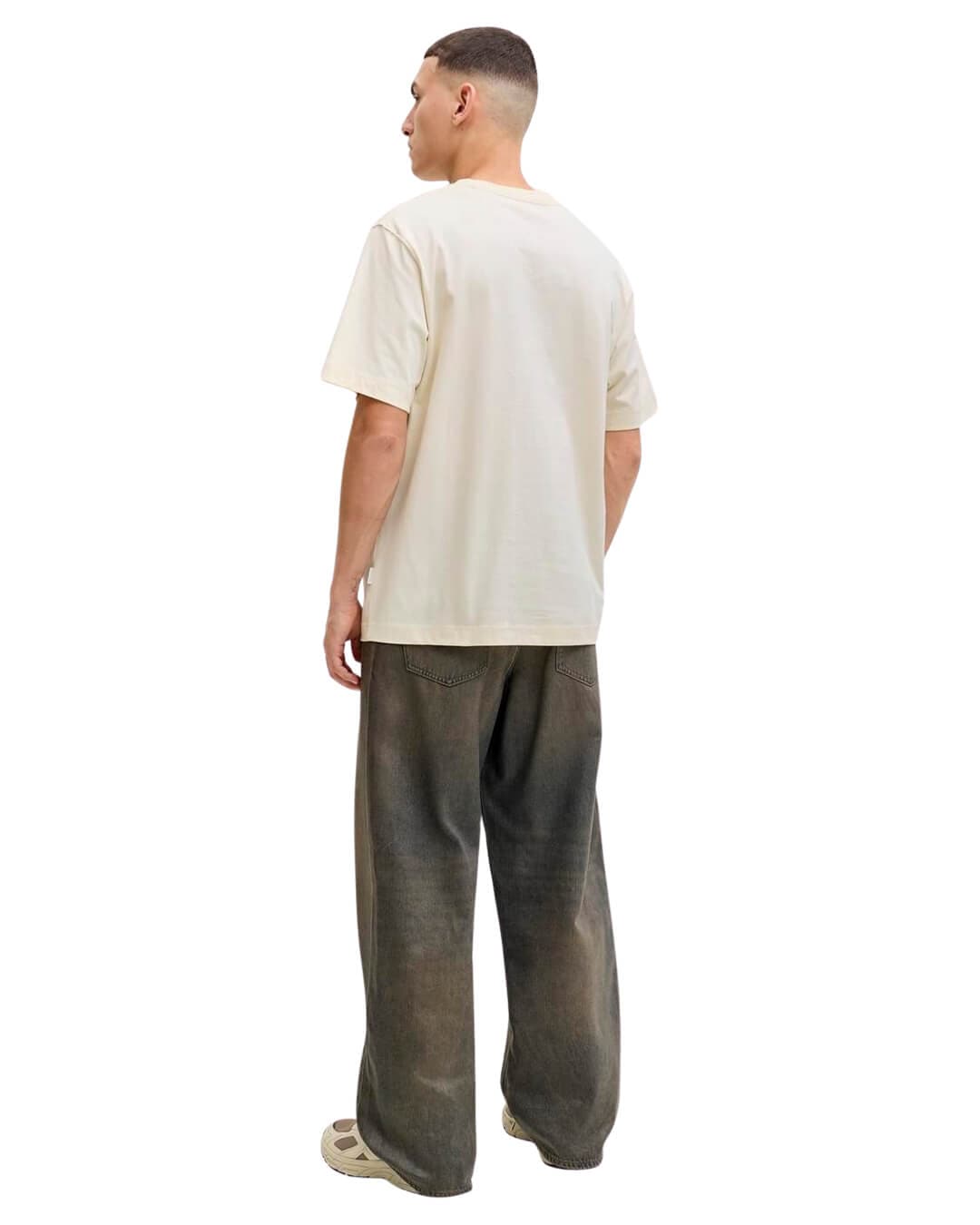 Jack & Jones T-Shirts Jack & Jones Jornorrebro Photo Tee Ss Crew Neck Ln Antique