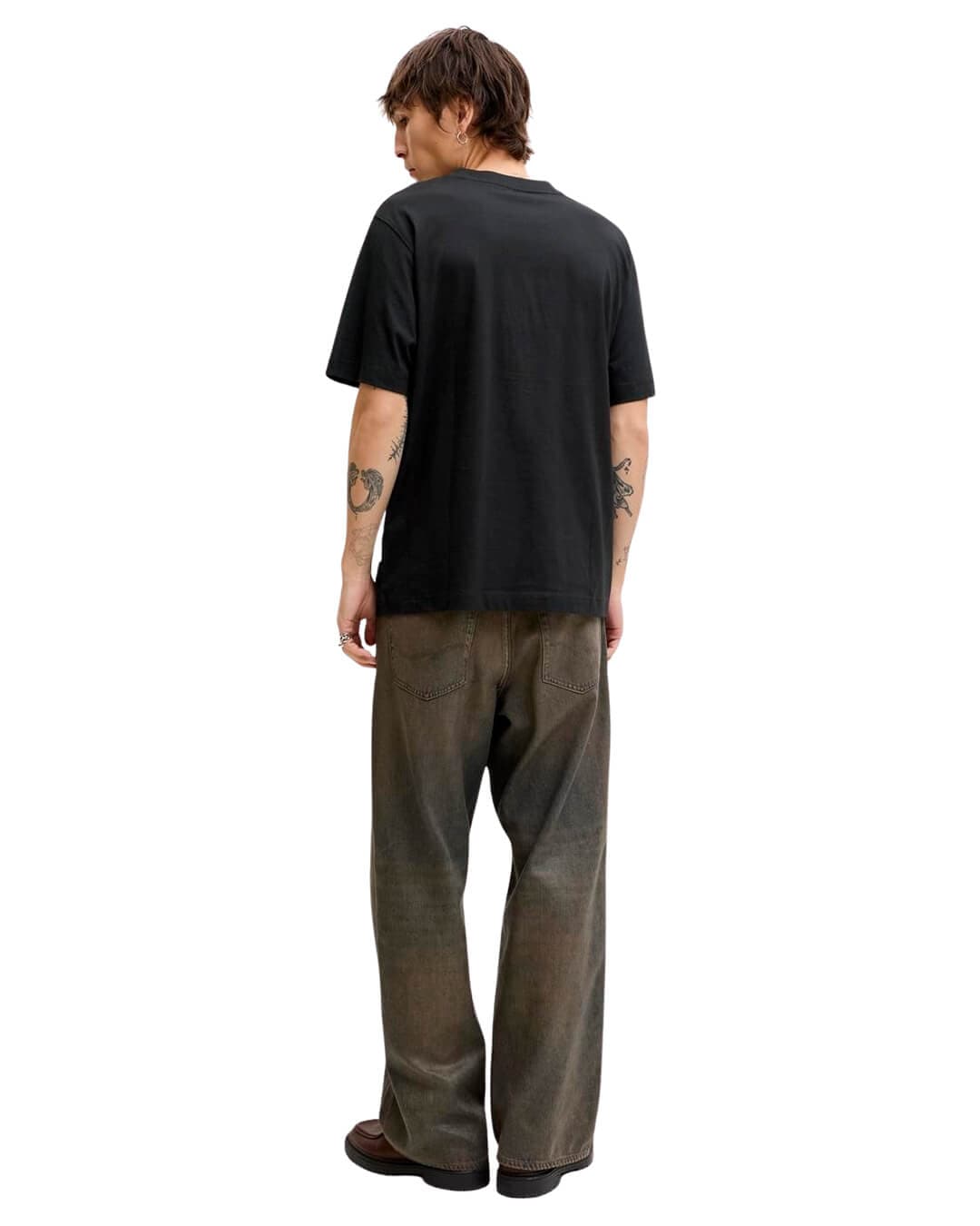 Jack & Jones T-Shirts Jack & Jones Jornorrebro Photo Tee Ss Crew Neck Ln Black