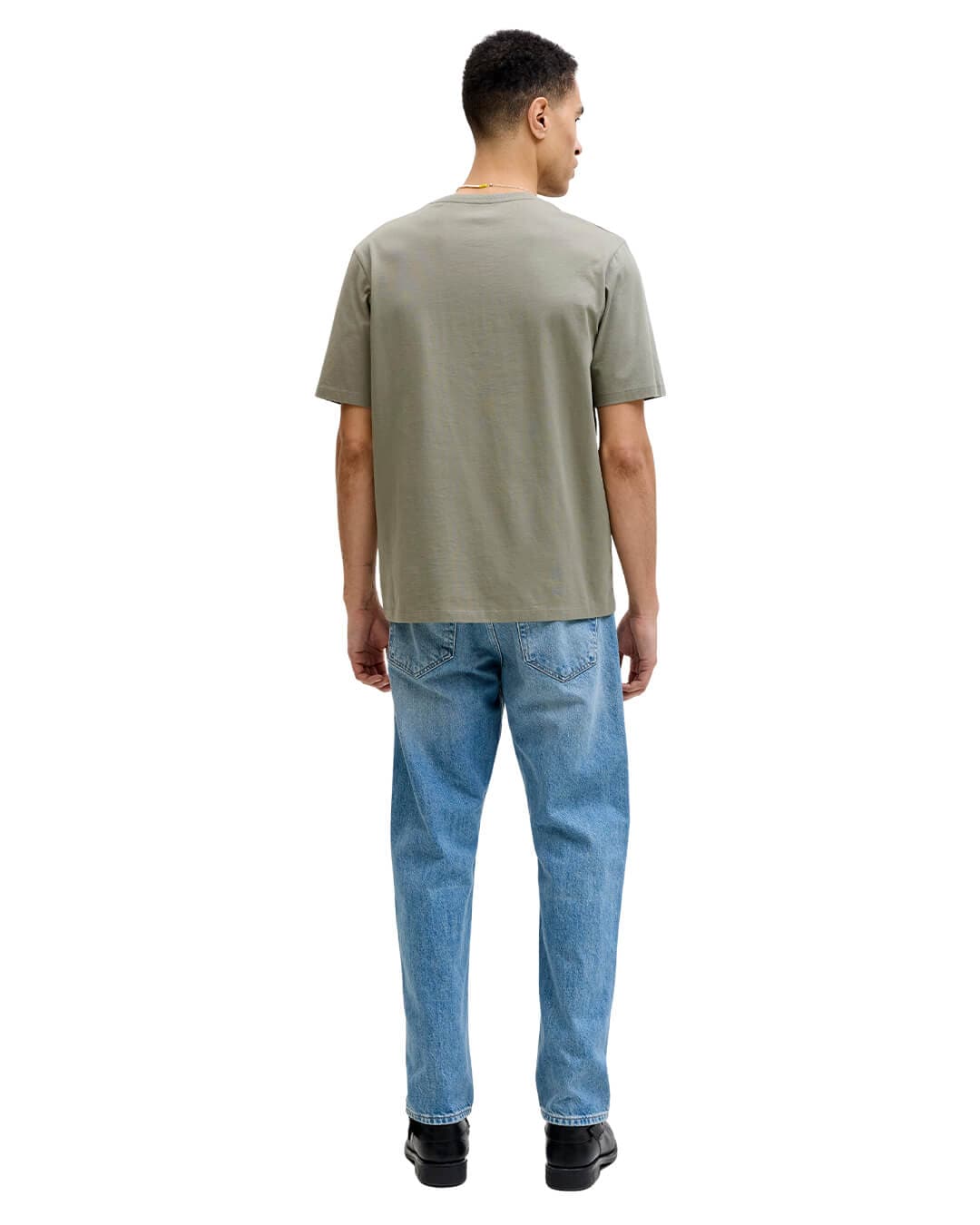 Jack&Jones T-Shirts Jack&Jones Kaki Basic T-Shirt