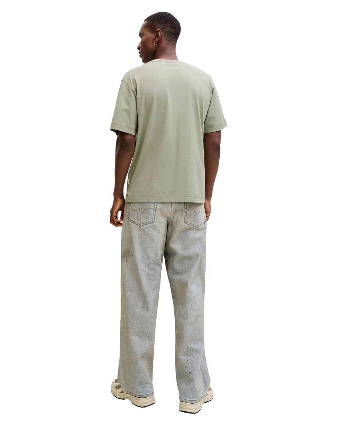 Jack & Jones T-Shirts Jack & Jones Kaki Jornorrebro Emb T-shirt