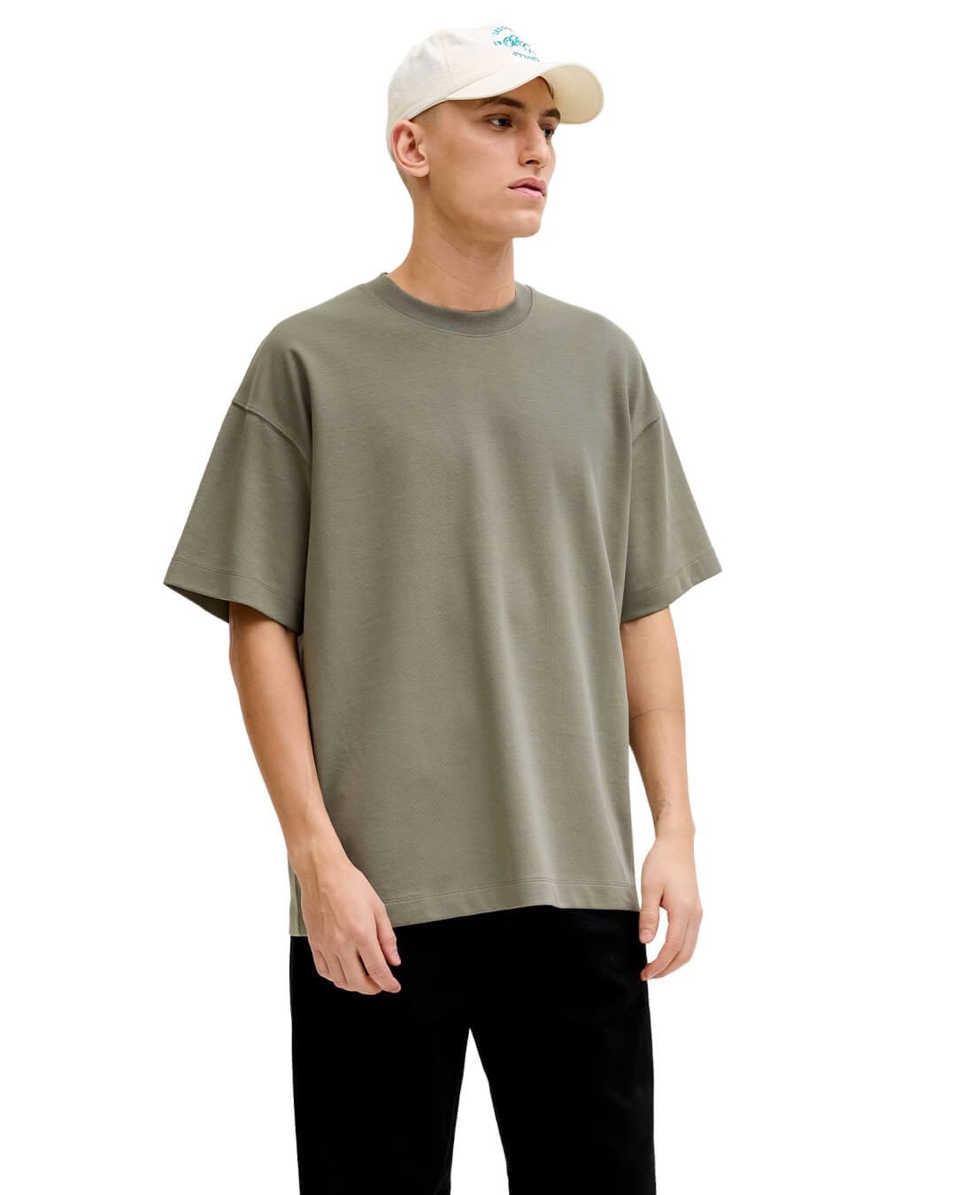 Jack&Jones T-Shirts Jack&Jones Kaki T-Shirt