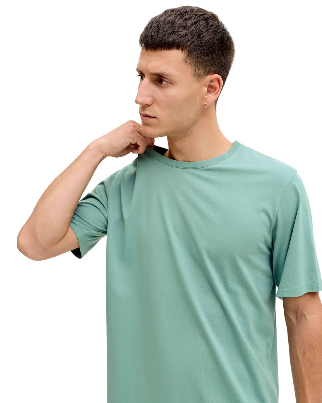 Jack&Jones T-Shirts Jack&Jones Mineral Blue Basic T-Shirt
