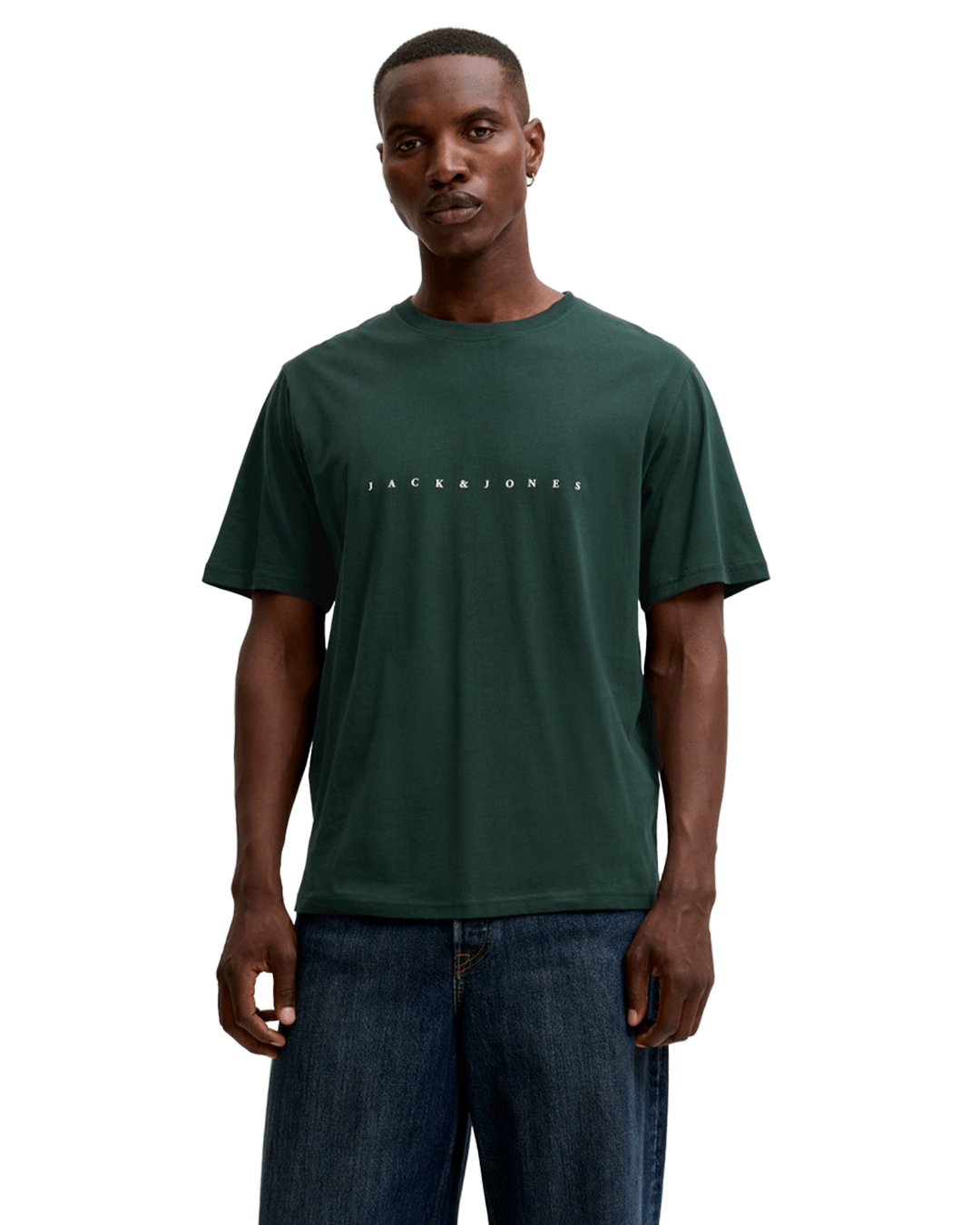 Jack & Jones T-Shirts Jack & Jones Turquoise Star T-Shirt
