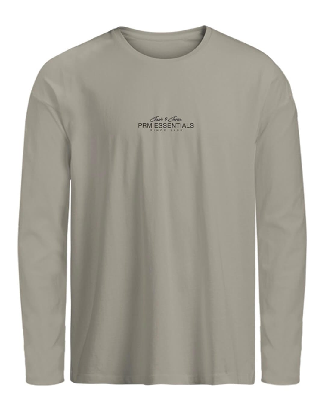 Jack & Jones T-Shirts JPRBLACASPER LS TEE FST SILVER LINING