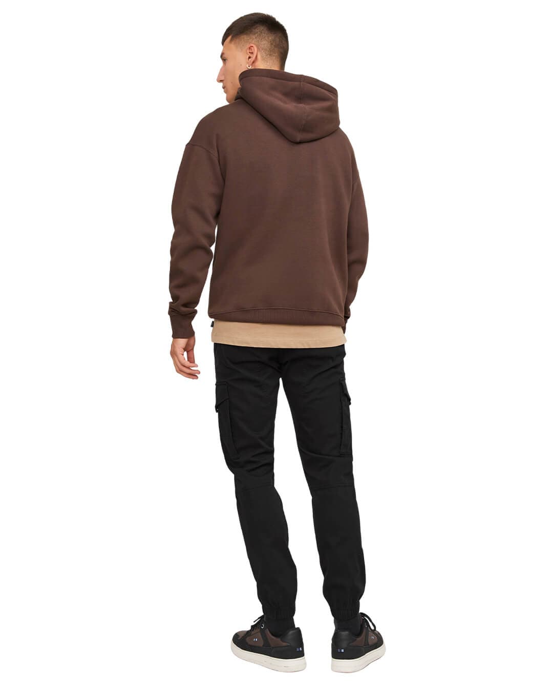 Jack&Jones Trousers Jack&Jones Black Flake Cargo