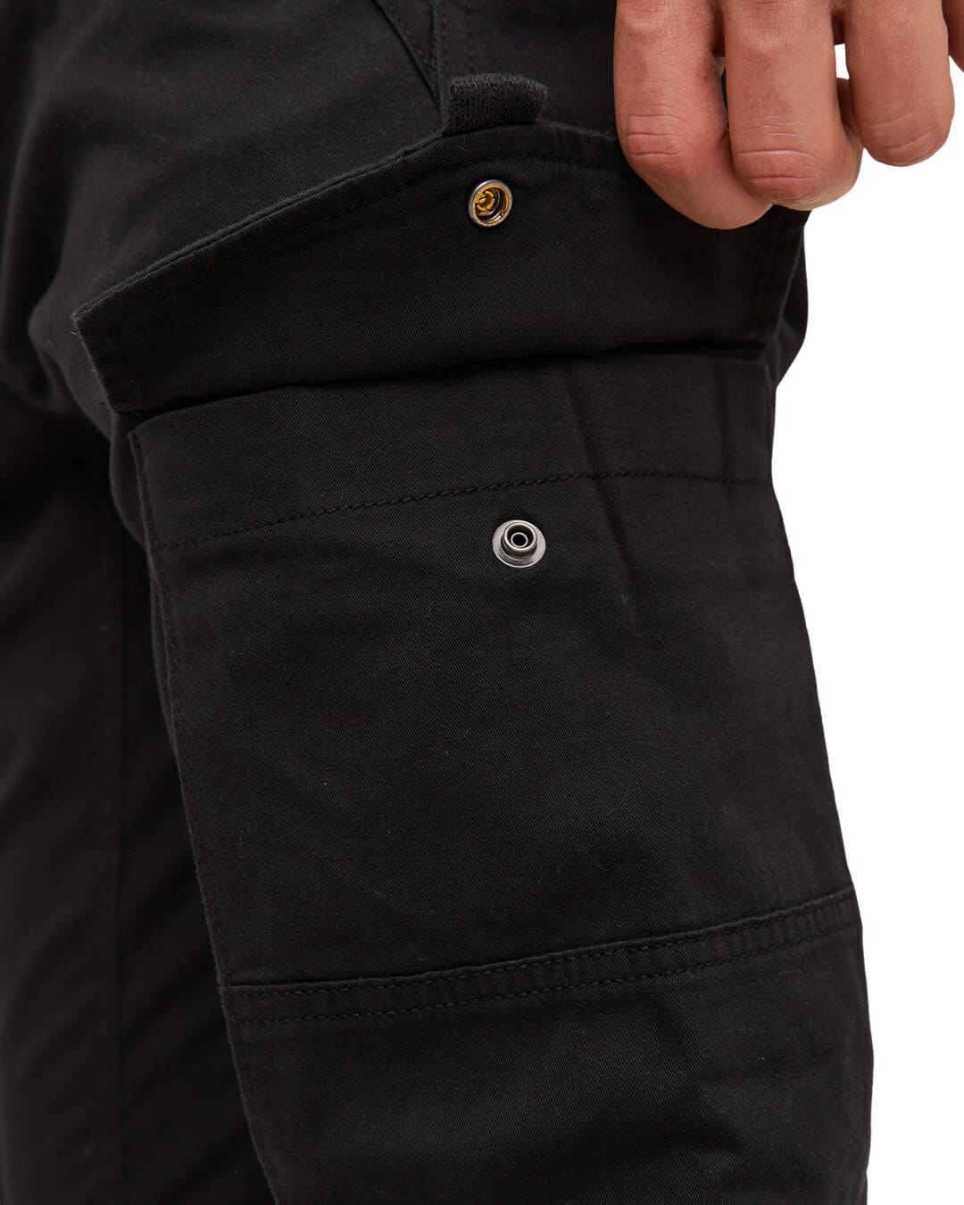 Jack&Jones Trousers Jack&Jones Black Flake Cargo