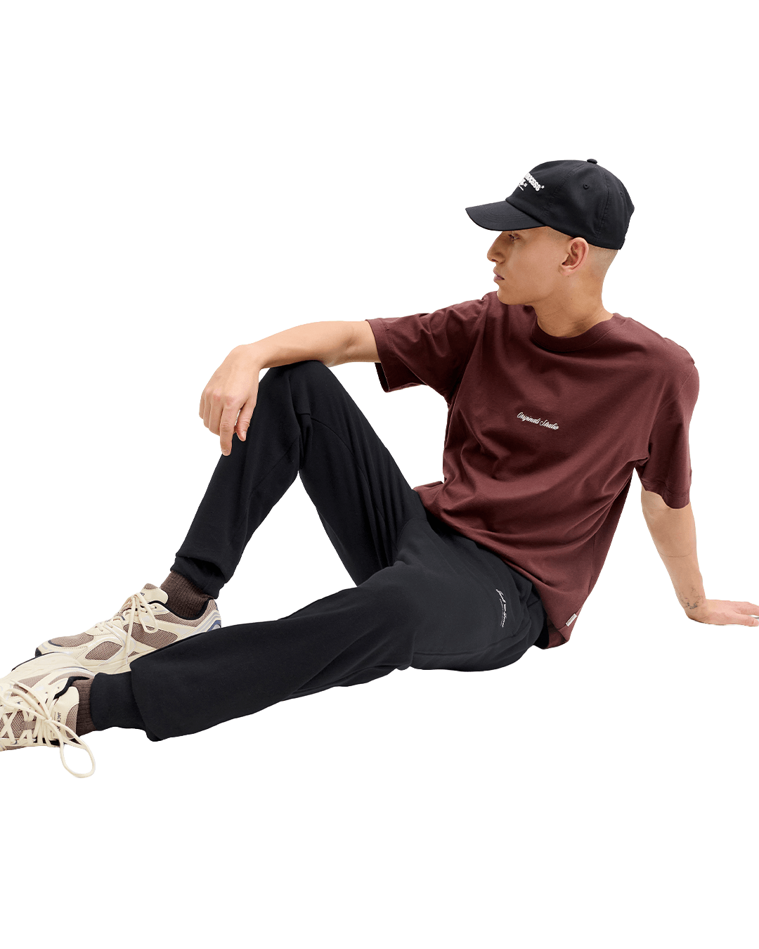 Jack & Jones Trousers Jack & Jones Black Gordon Archive Joggers