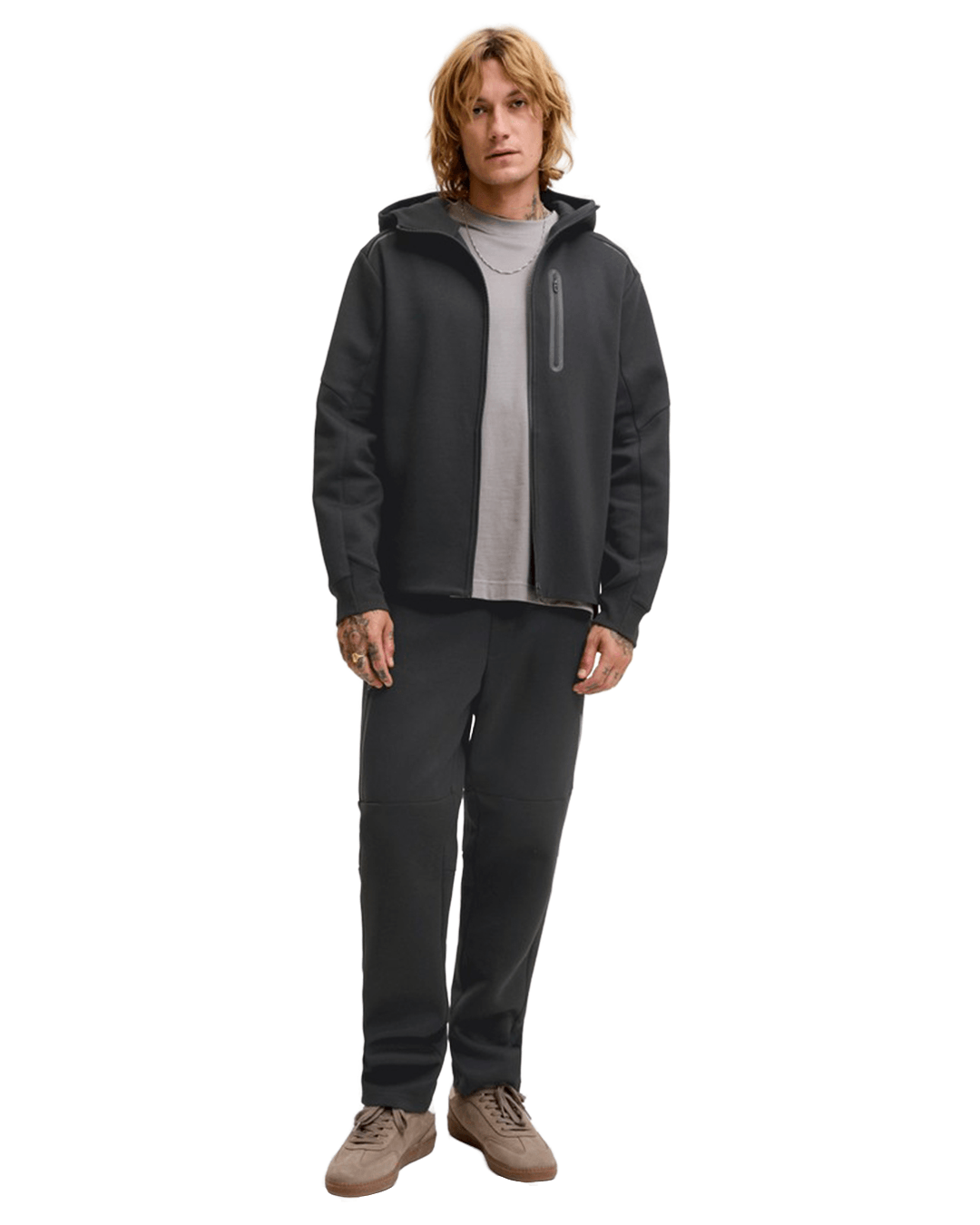 Jack & Jones Trousers Jack & Jones Black Gordon Fusion Sweat Trousers