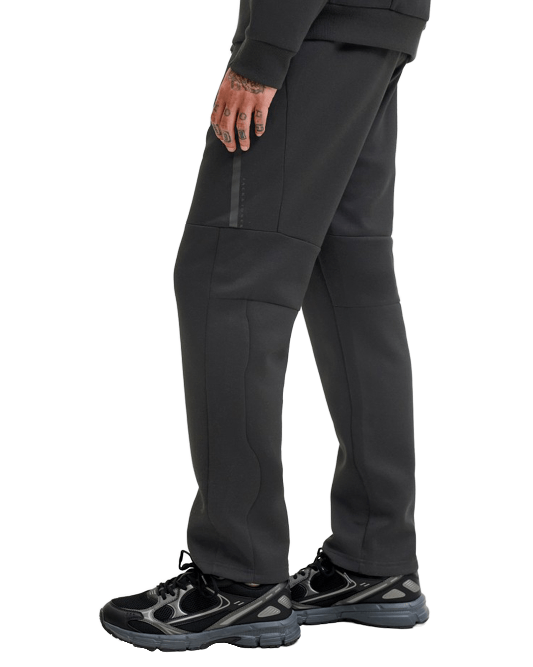 Jack & Jones Trousers Jack & Jones Black Gordon Fusion Sweat Trousers
