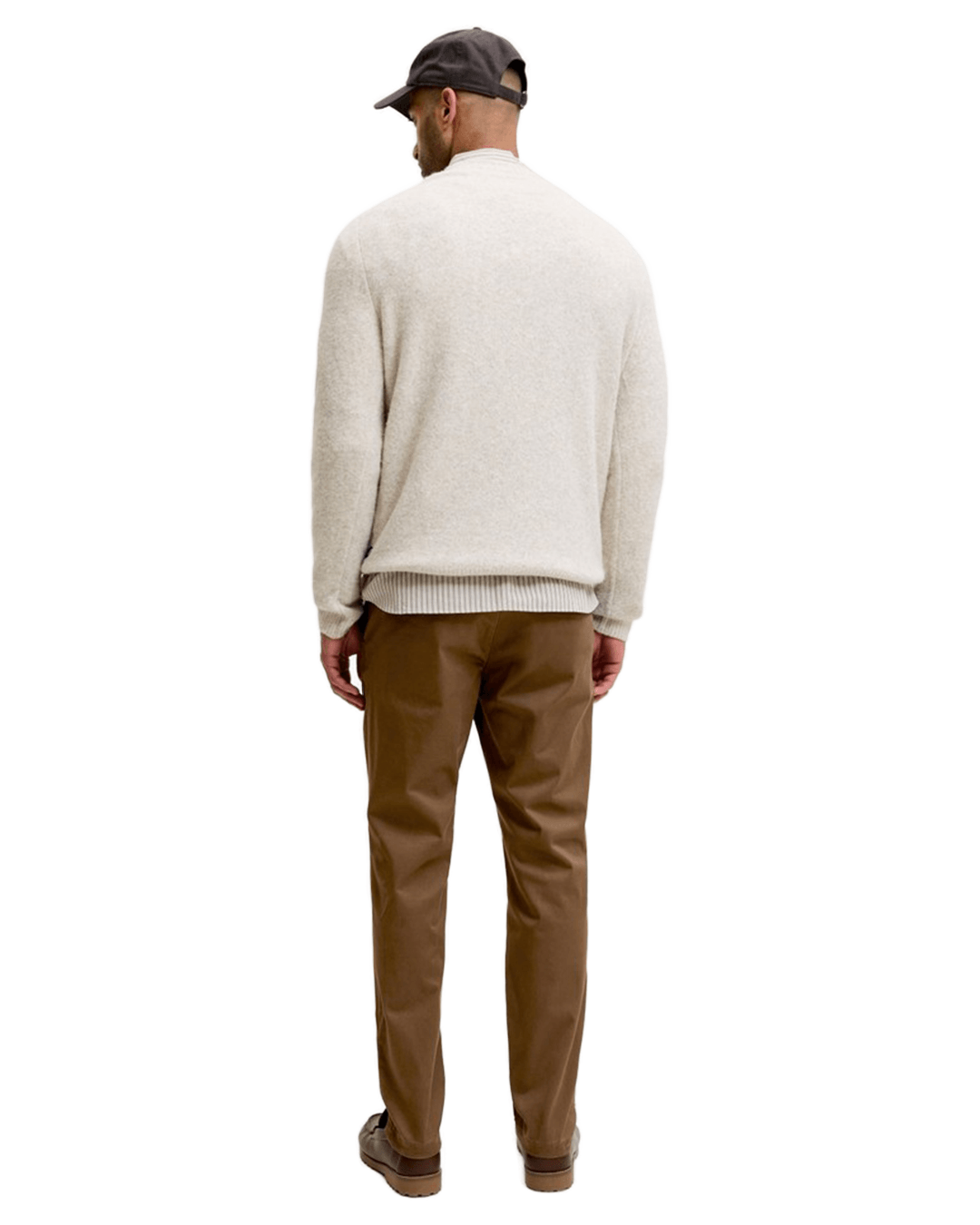 Jack & Jones Trousers Jack & Jones Brown Marco Bowie Slim Fit Chinos