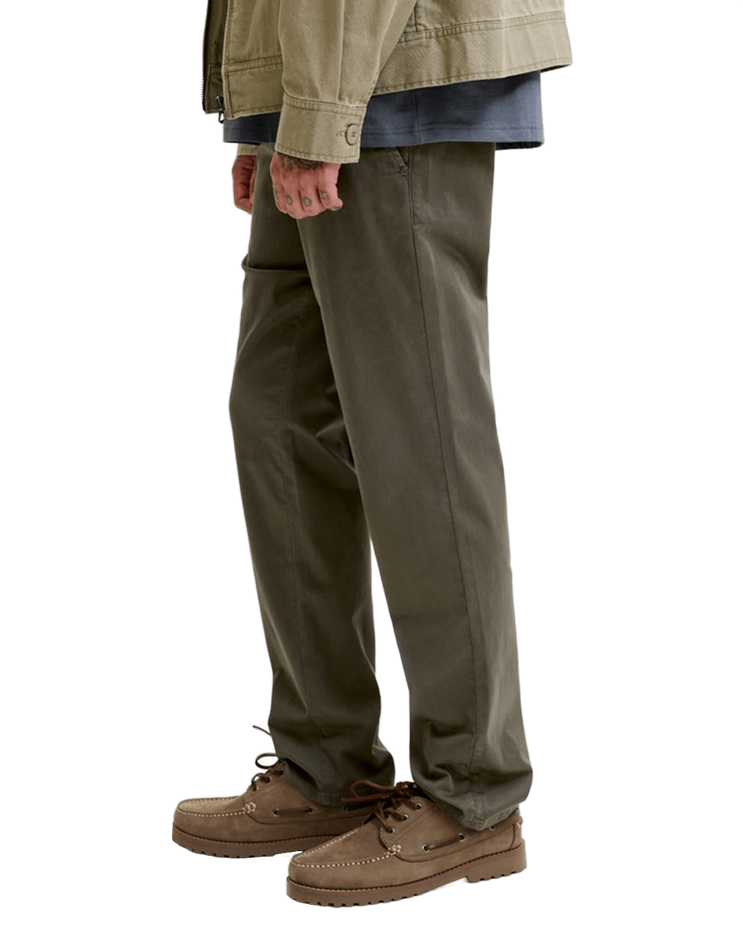 Jack & Jones Trousers Jack & Jones Brown Ollie Vance Chinos